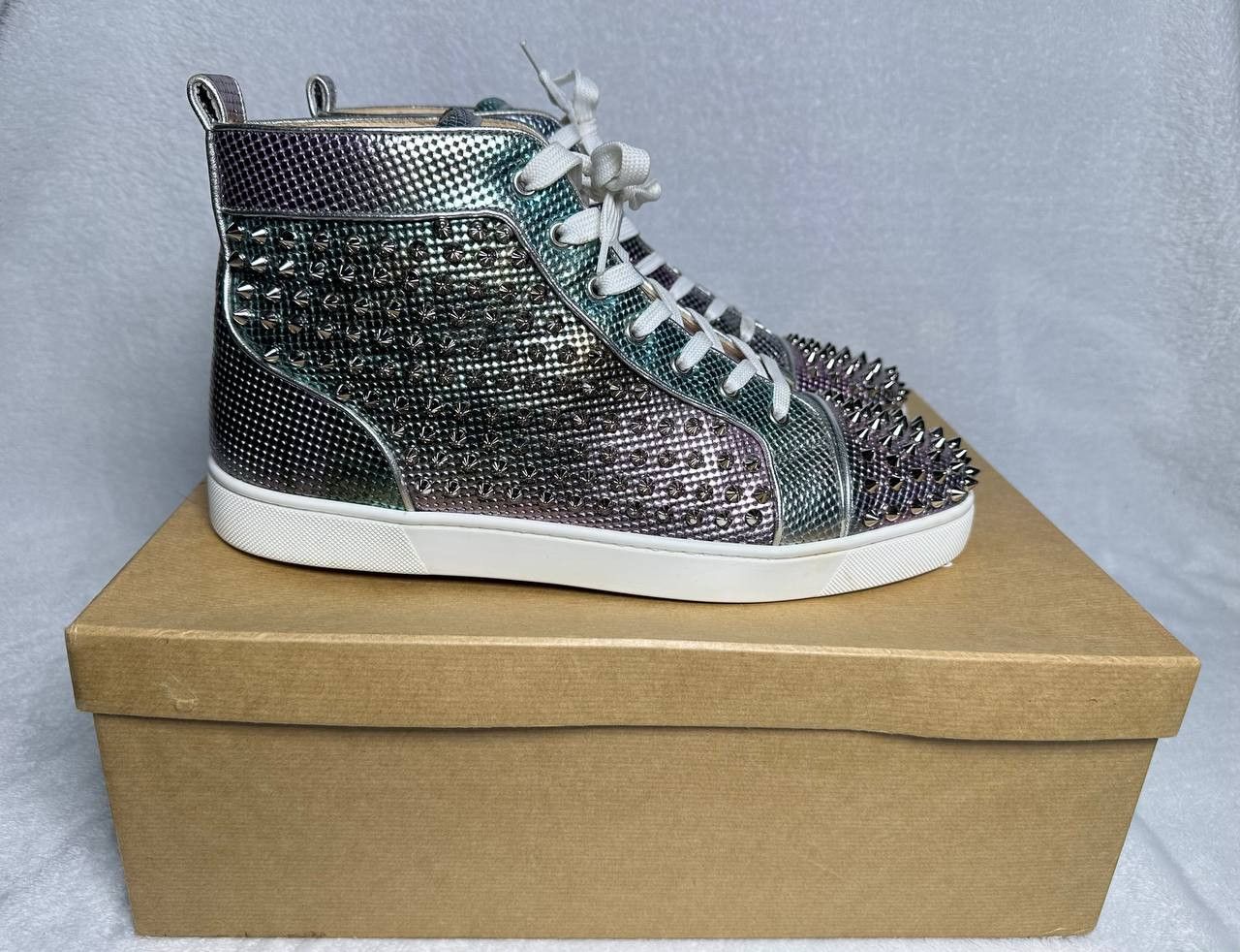 Christian Louboutin Louis Orlato Flat SP Pointille/SPK/Nappa
