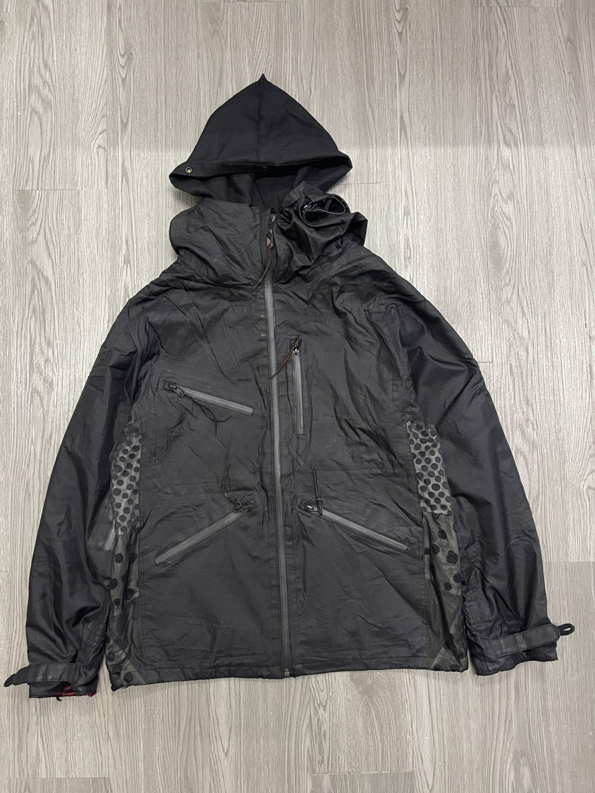NADA A/W 07 Rebirth To Tabura Rasa Black Tech Jacket Size US M / EU 48-50 / 2 - 2 Thumbnail