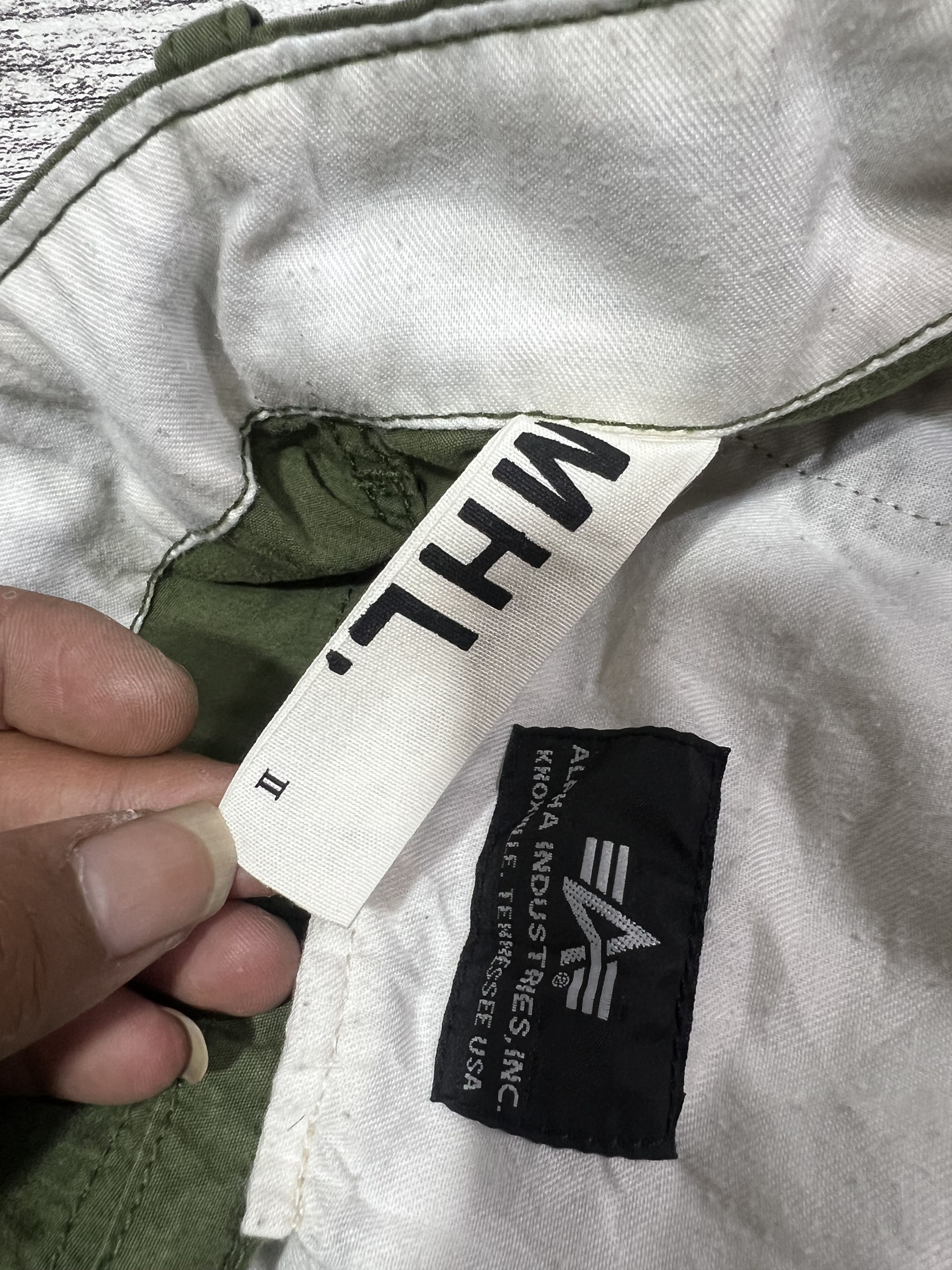 Margaret Howell 2000s Alpha Industries x MHL Utility Army y2k Lgb Ifsix Size US 30 / EU 46 - 7 Thumbnail
