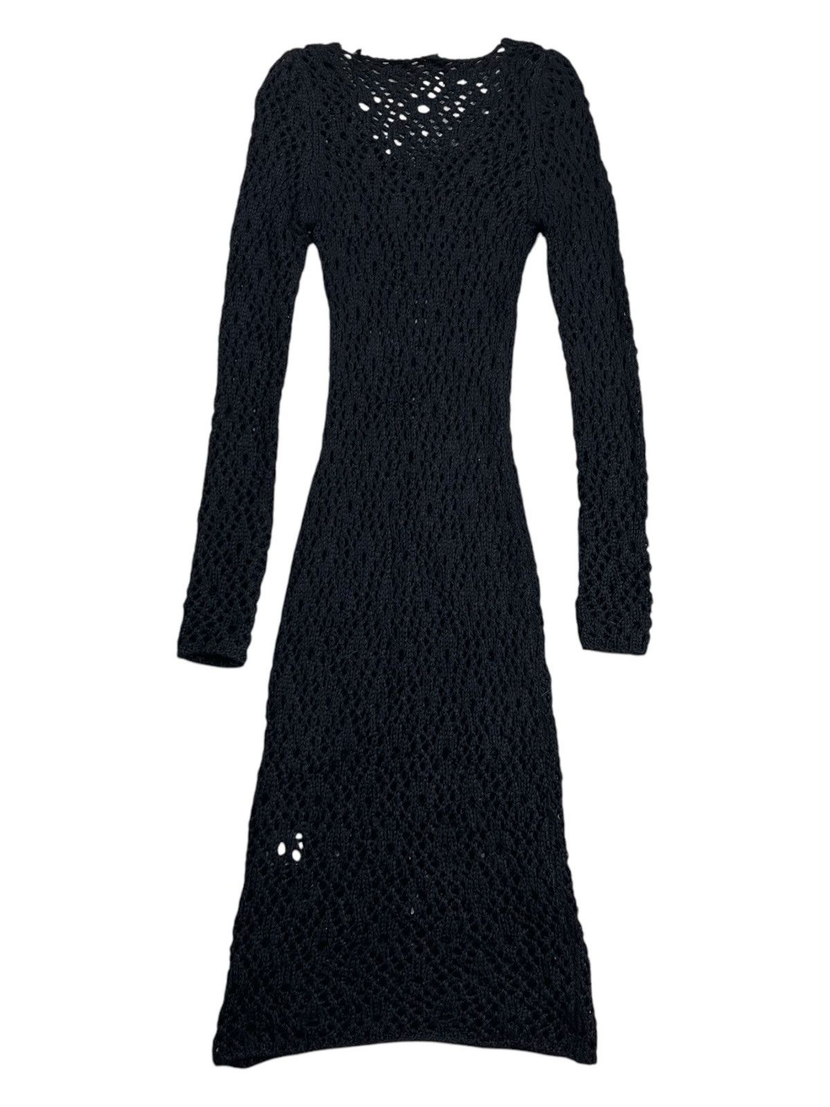 Dolce & Gabbana Archive Dolce Gabbana - Black Knitted Dress Size M / US 6-8 / IT 42-44 - 2 Thumbnail