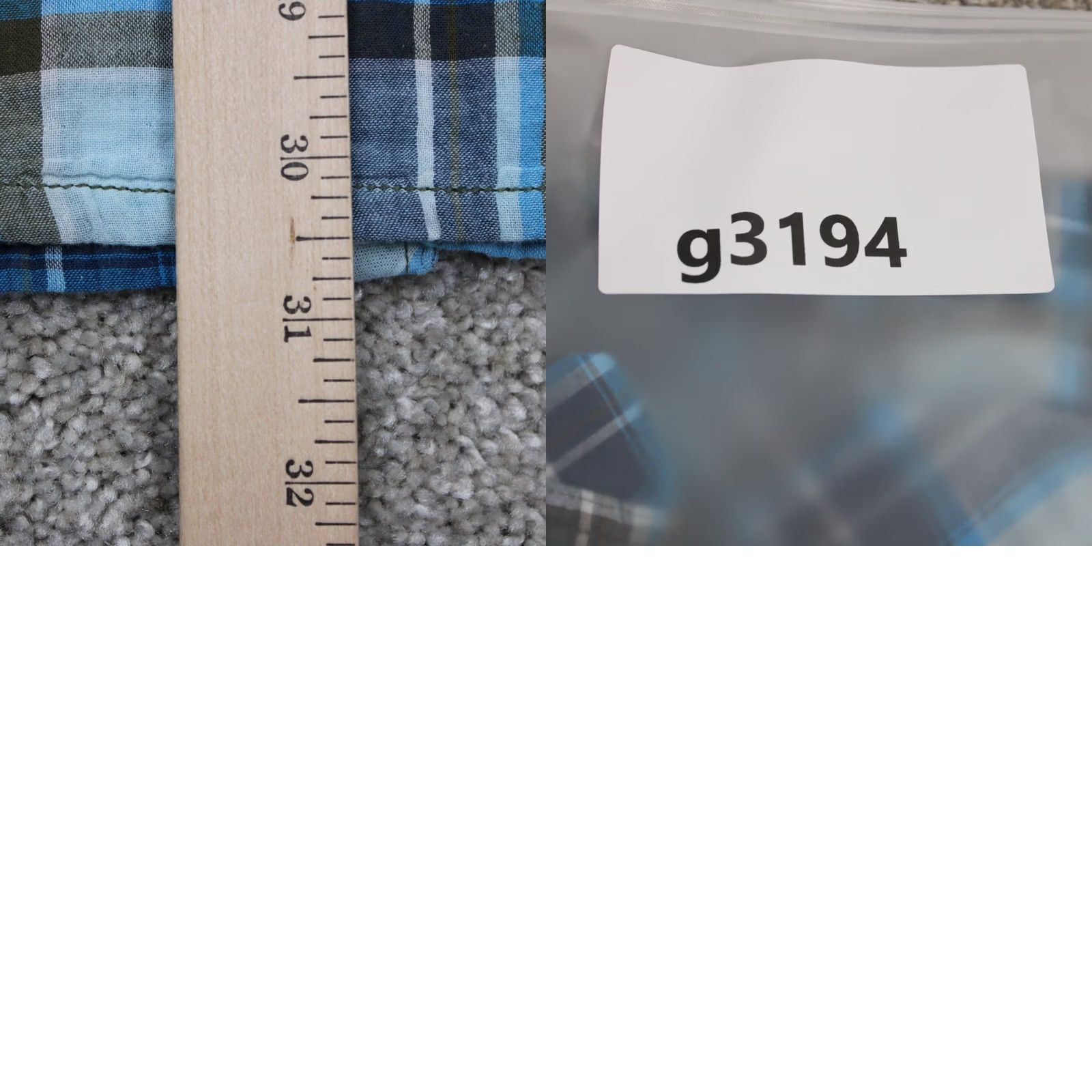 Prana prAna Zoltan Shirt Men XL Blue/White Slim Fit Organic Cotton Short Sleeve Button-Up Shirt Size US XL / EU 56 / 4 - 9 Thumbnail