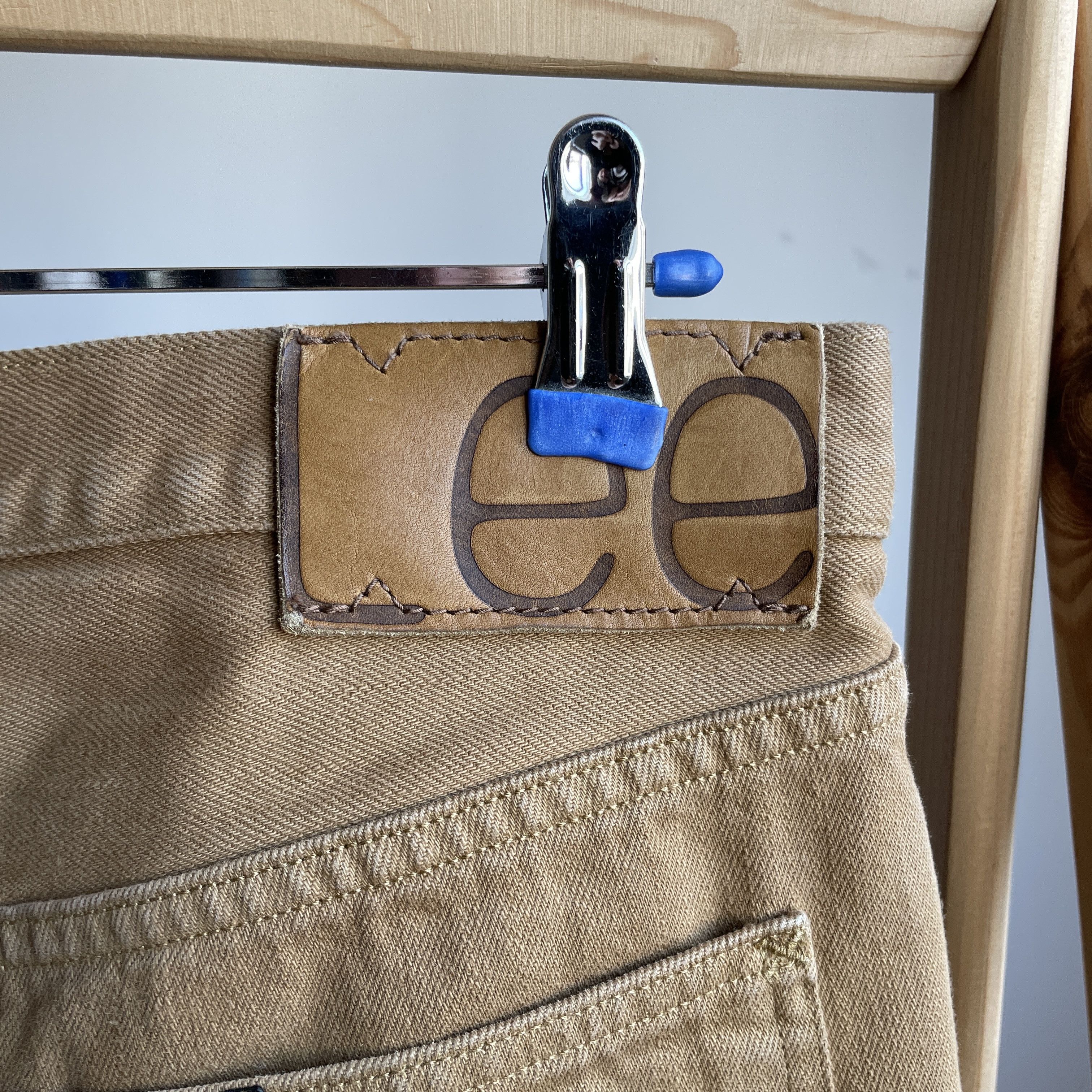 Lee Lee 101 Slim Brown Selvedge Denim Size 30x34 Size US 30 / EU 46 - 10 Thumbnail