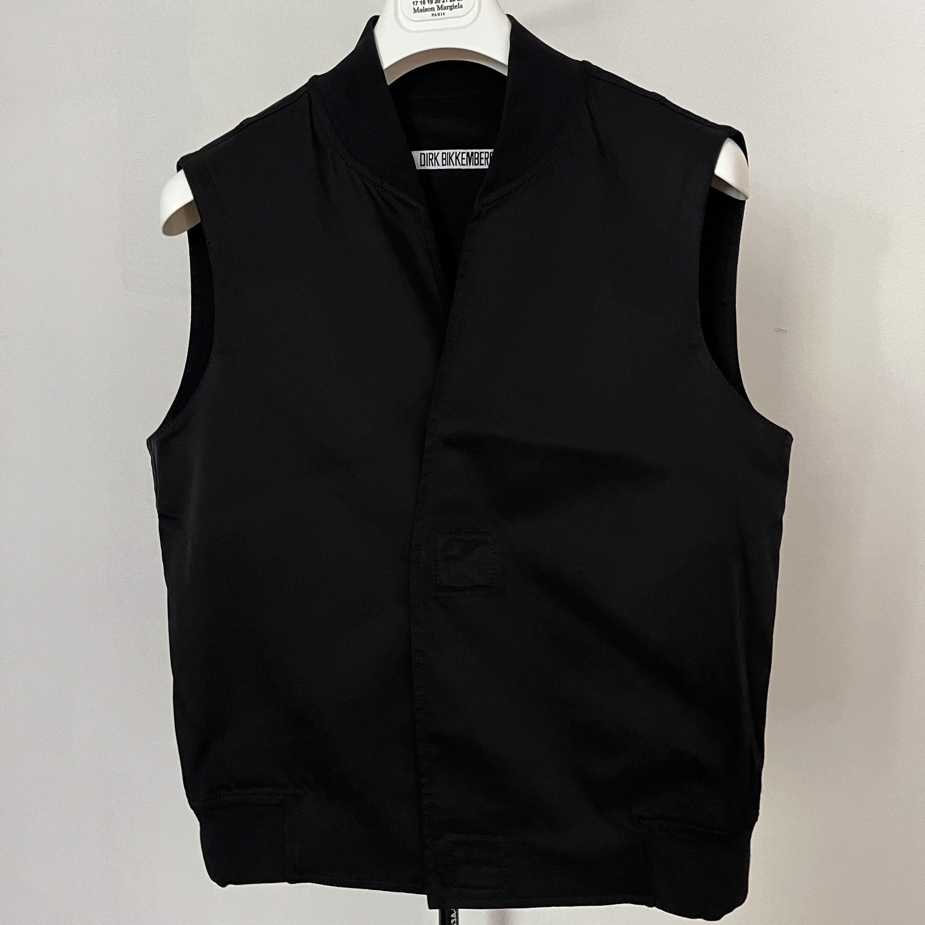 Dirk Bikkembergs Tactical leather cargo backpack vest | Grailed