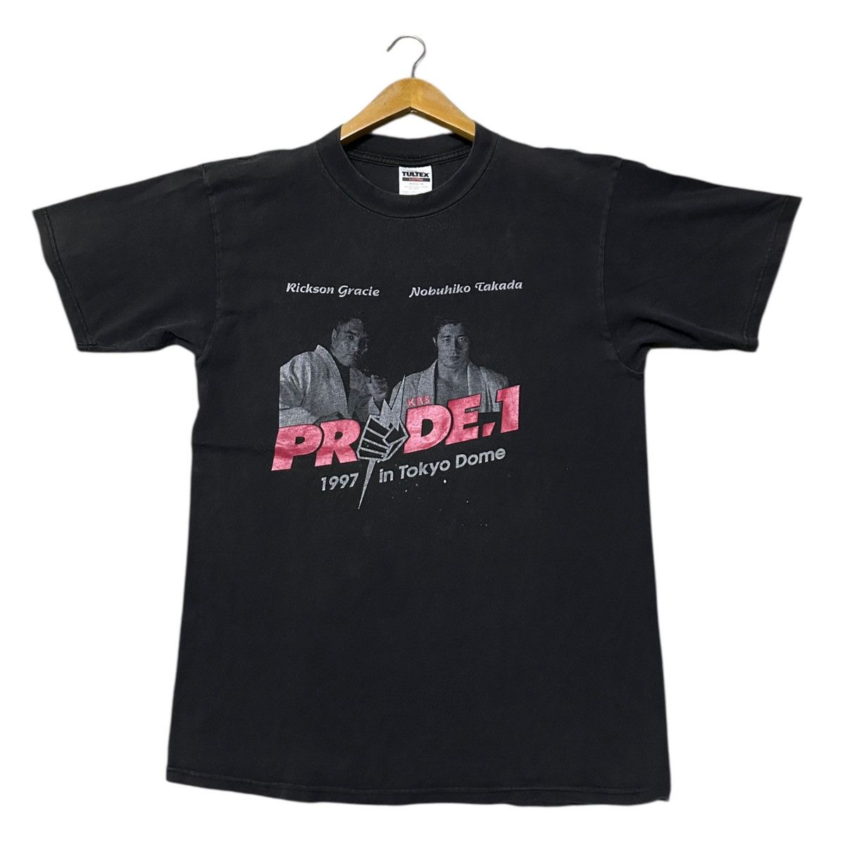 Vintage 90s Pride Rikson Garcie vs Nabuhiko Takada tshirt
