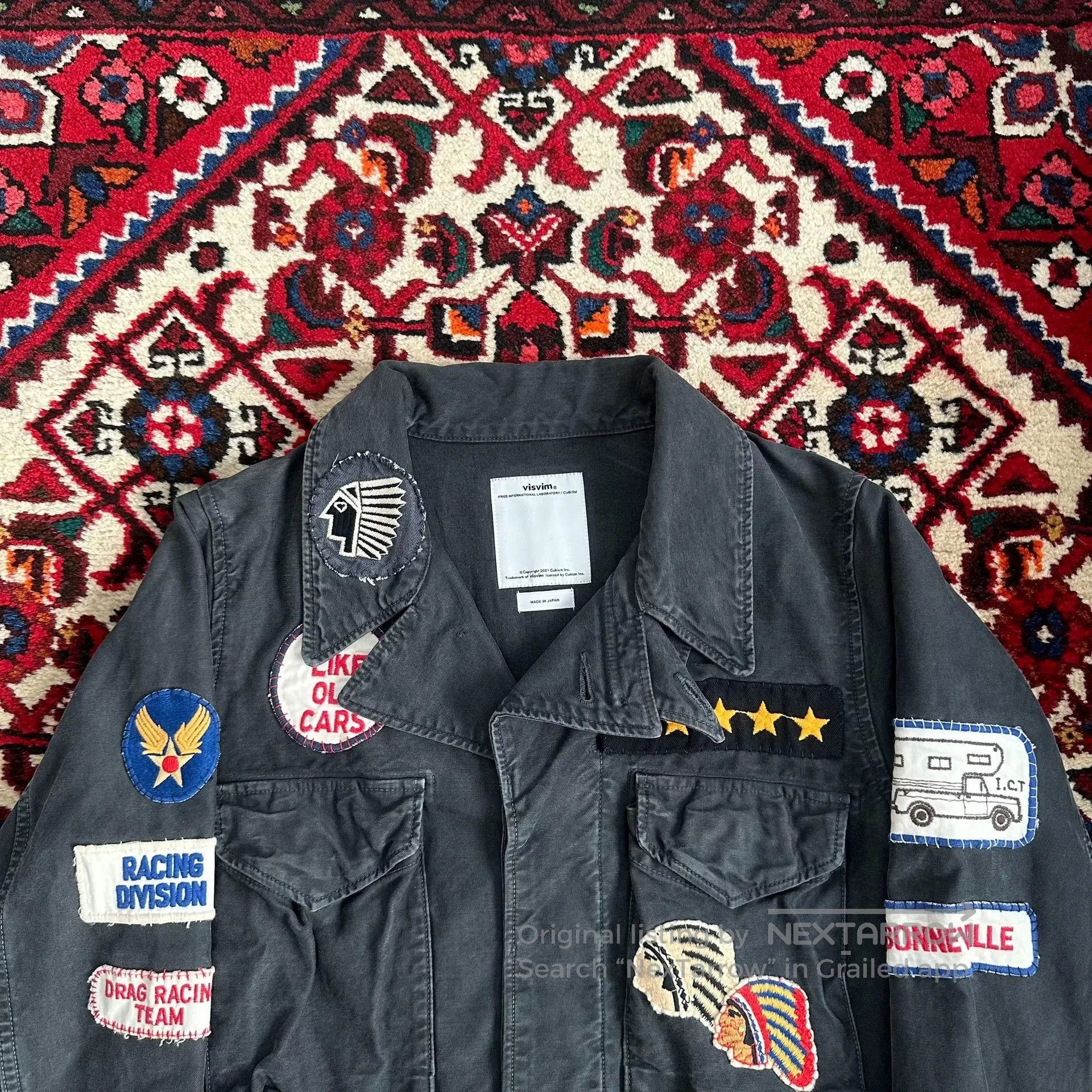 Visvim visvim 15AW ACHSE PATCHES jacket size 1. Size US S / EU 44-46 / 1 - 4 Thumbnail
