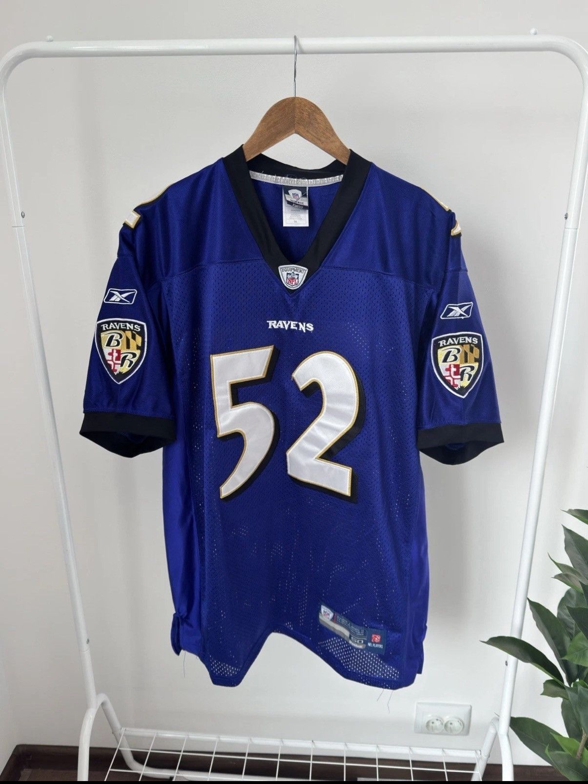 NFL Baltimore Ravens Ray Lewis #52 Stitched Reebok NFL Jersey Size US XL / EU 56 / 4 - 1 Thumbnail