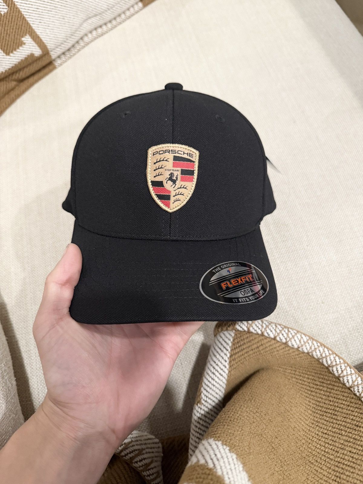 Members Only Iconic Porsche Jumbo Badge Logo Hat Cap Size ONE SIZE - 1 Thumbnail