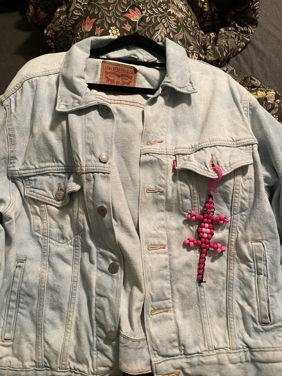Levi's Demin jacket tye dye Size L / US 10 / IT 46 - 1 Thumbnail