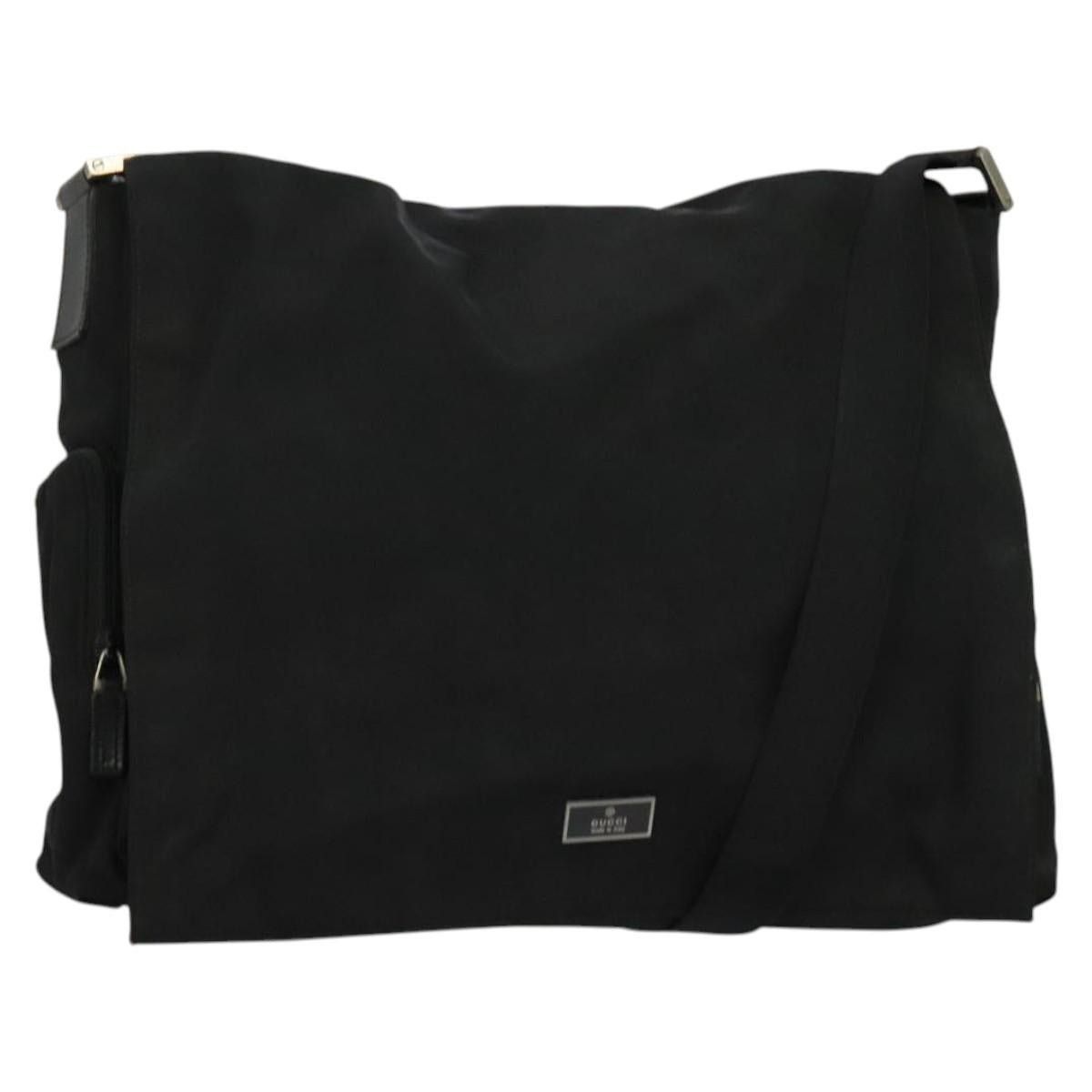 Gucci GUCCI Shoulder Bag Nylon Black 019 019 Size ONE SIZE - 1 Thumbnail