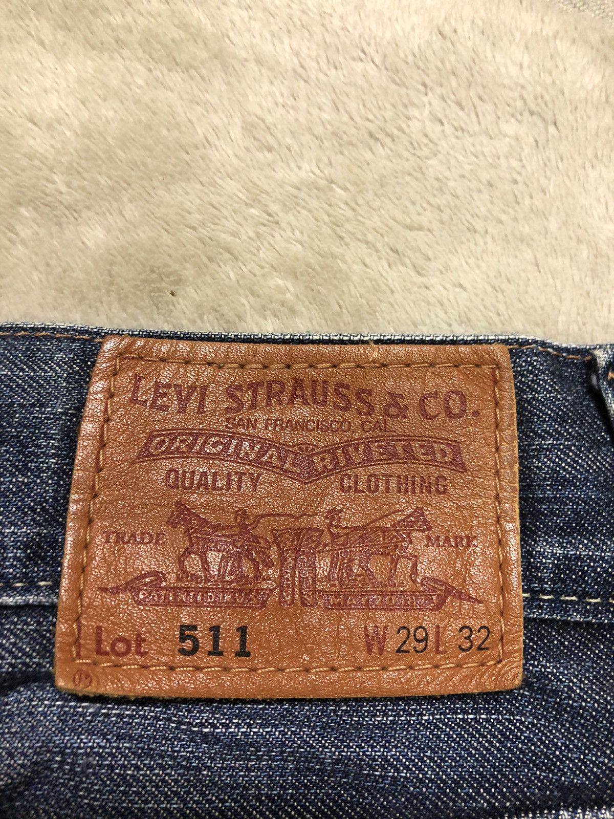 Levi's × Vintage Vintage Levi’s 511 Slim Fit Denim Size US 29 - 21 Thumbnail