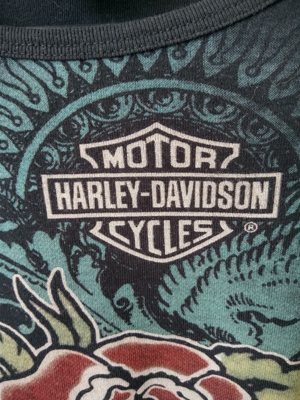 Harley Davidson Vintage Harley Davidson Women T Shirt Top Size M / US 6-8 / IT 42-44 - 5 Thumbnail