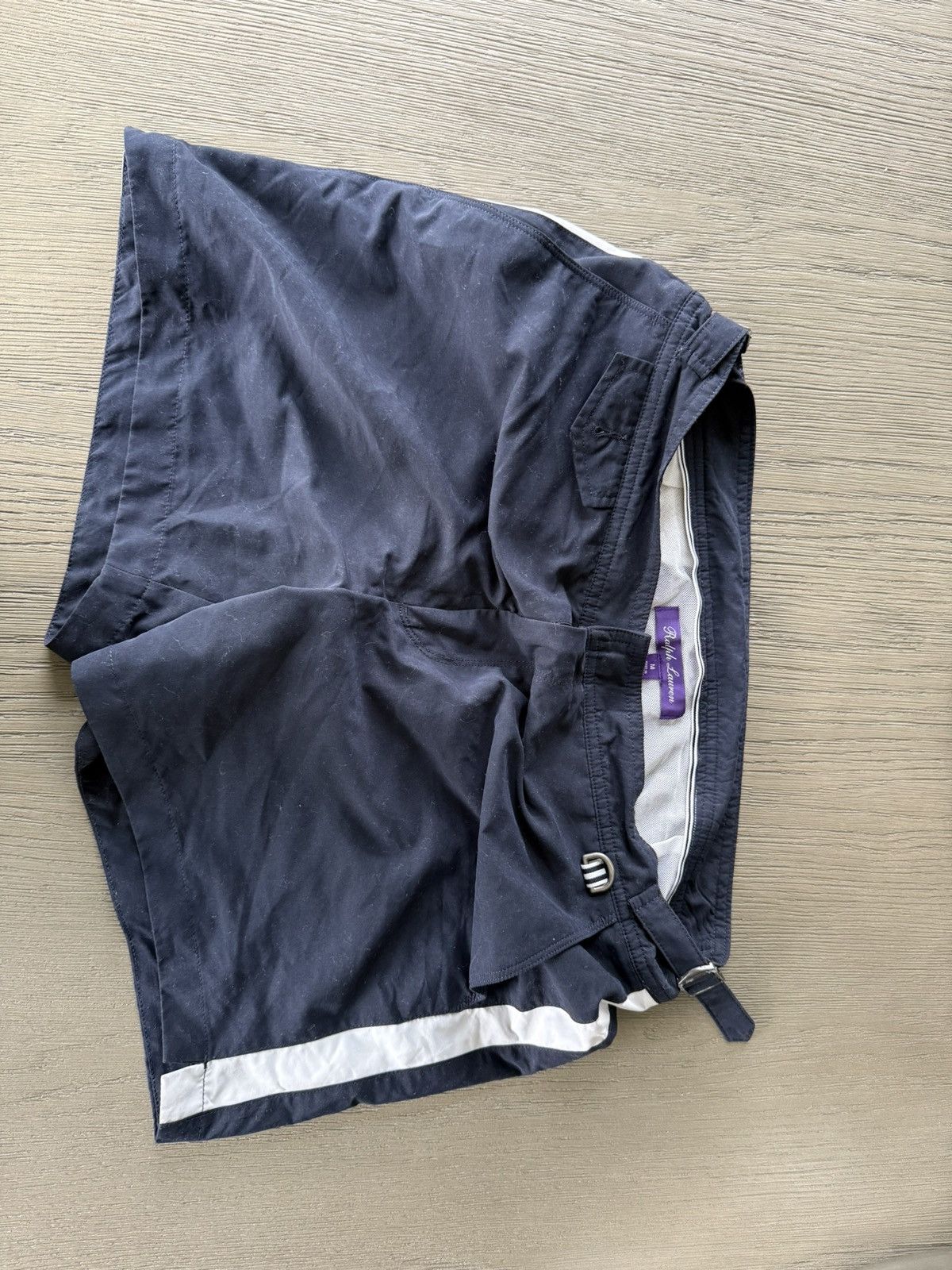 Ralph Lauren Purple Label Ralph lauren purple label blue/white swim shorts Size US 32 / EU 48 - 3 Thumbnail