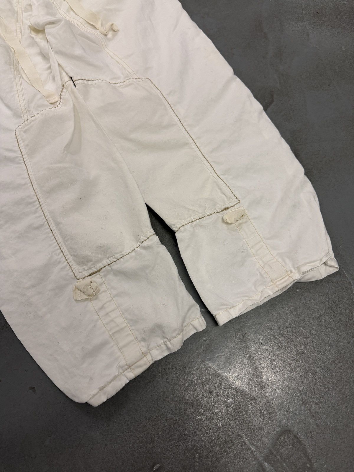 Marithe + Francois Girbaud Marithé François Girbaud Layered Harness Cropped Pants Size 28" / US 6 / IT 42 - 8 Thumbnail