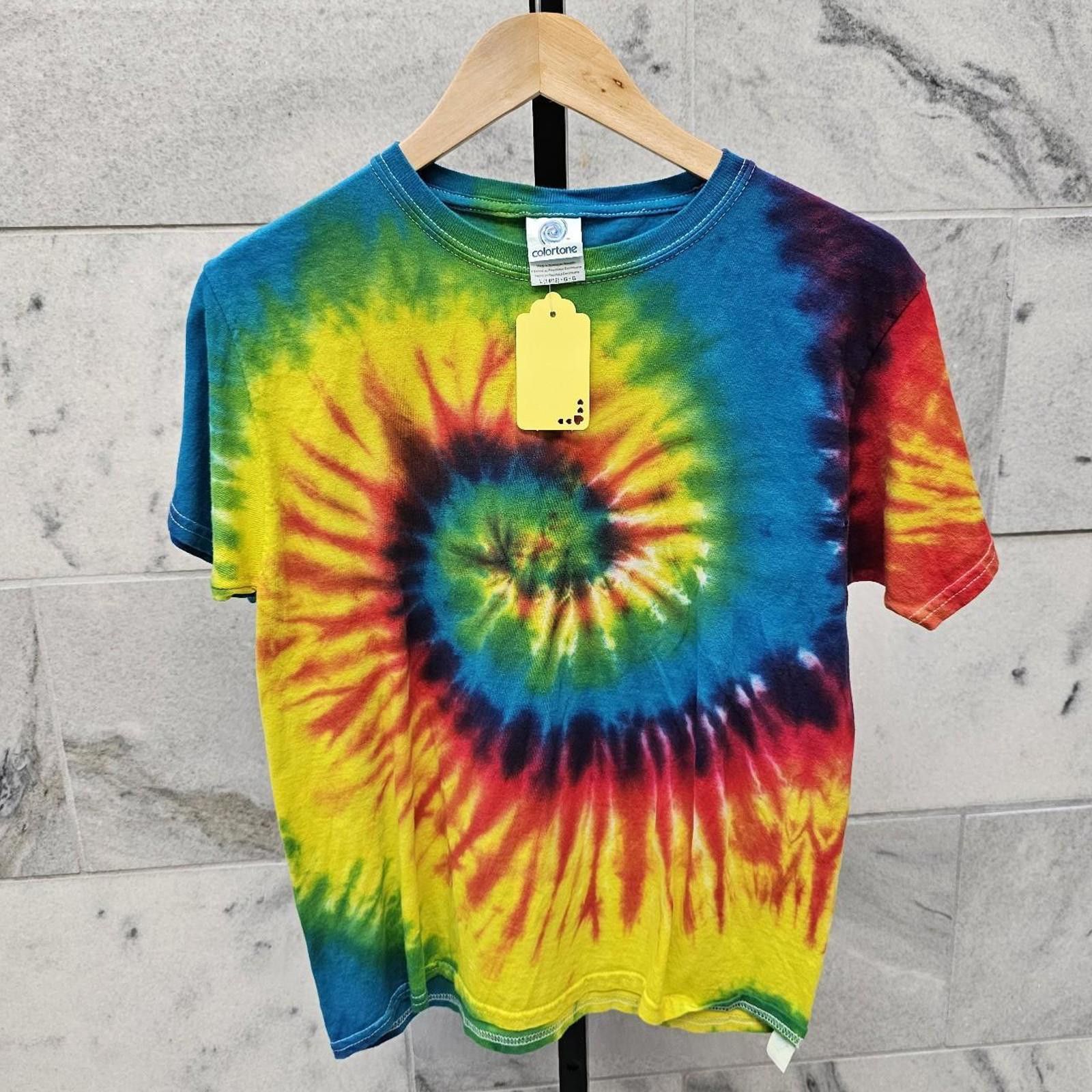 Other Kid's Multicolored Handmade Tie-Dye T-shirt Size US XXS / EU 40 - 3 Thumbnail