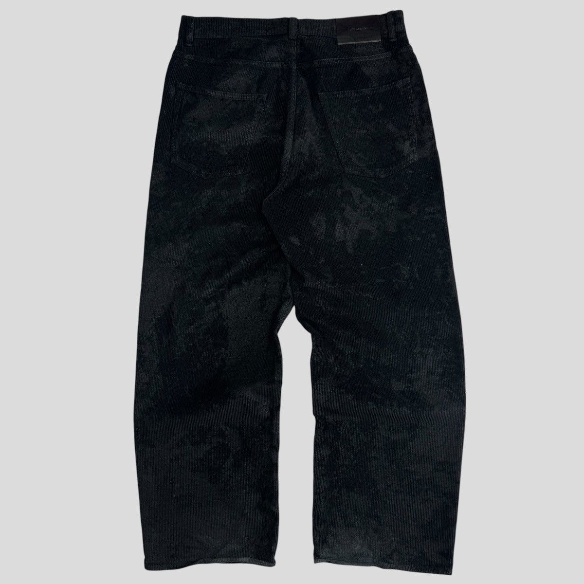 Our Legacy Our Legacy Black Vast Cut Coated Corduroy Pants Size US 33 - 5 Thumbnail