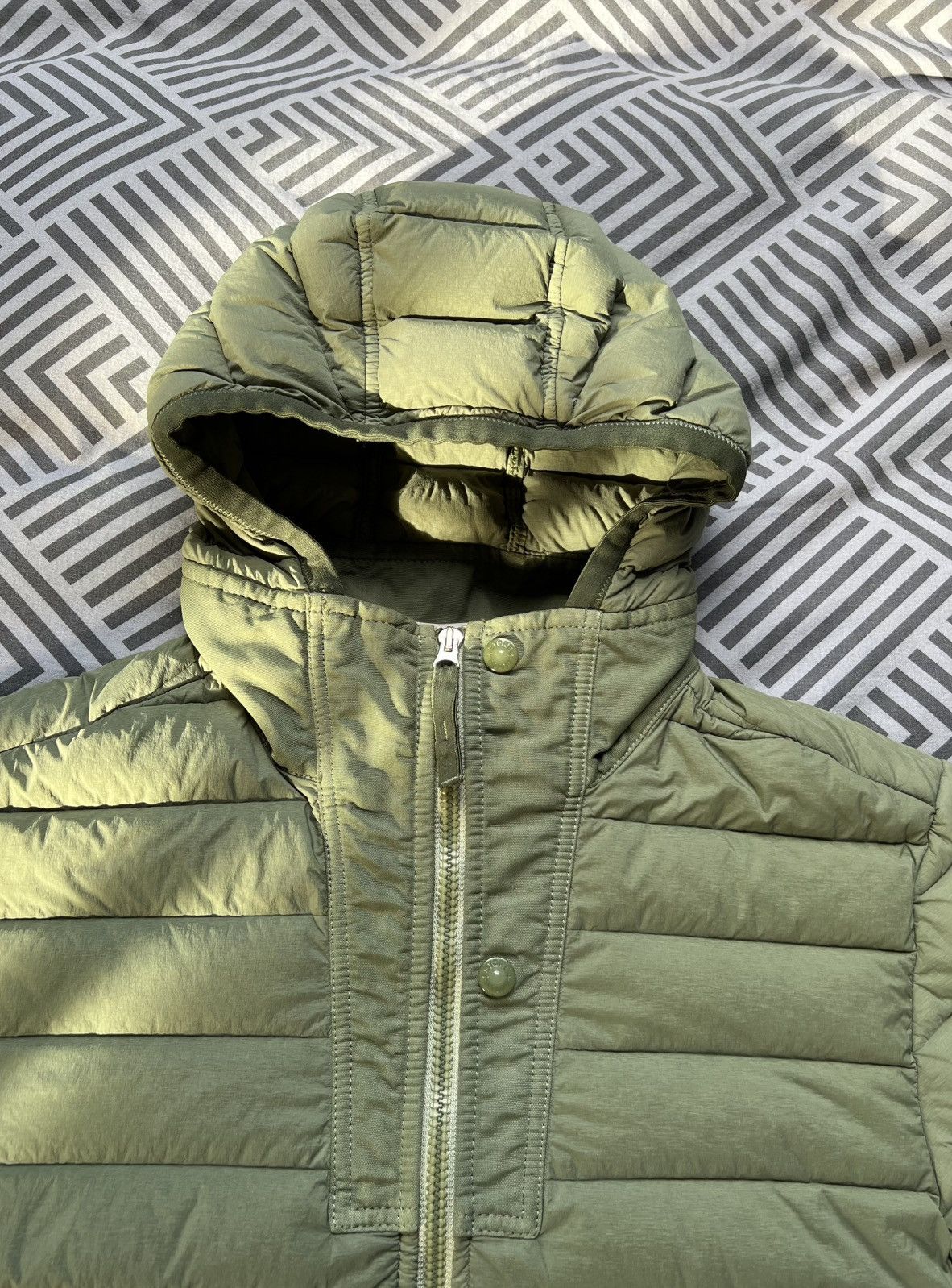 Stone Island Stone Island | Loom Woven Down Nylon-TC | Green | Size S Size US S / EU 44-46 / 1 - 13 Thumbnail