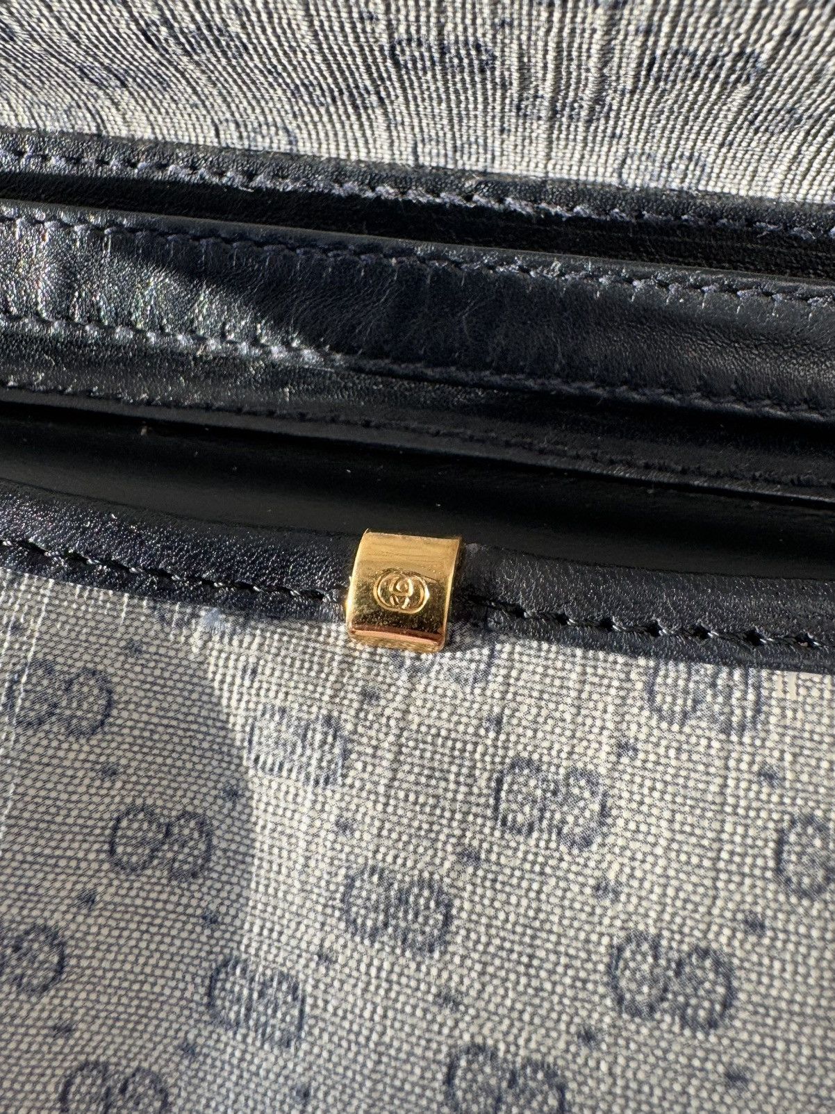 Gucci ★ GUCCI MICRO GG MONOGRAM CANVAS BAG SUPREME 90S Size ONE SIZE - 10 Thumbnail