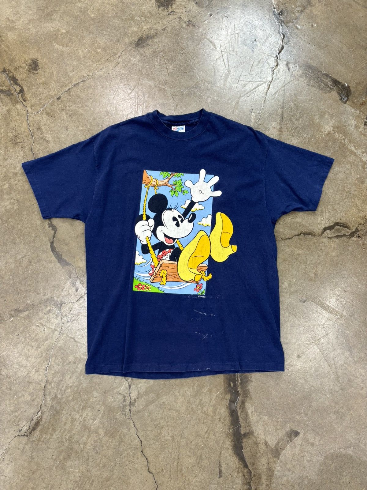 Disney × Vintage Vintage Disney Minnie Mouse Swinging Hanes Tag Tee XL Size US XL / EU 56 / 4 - 2 Thumbnail