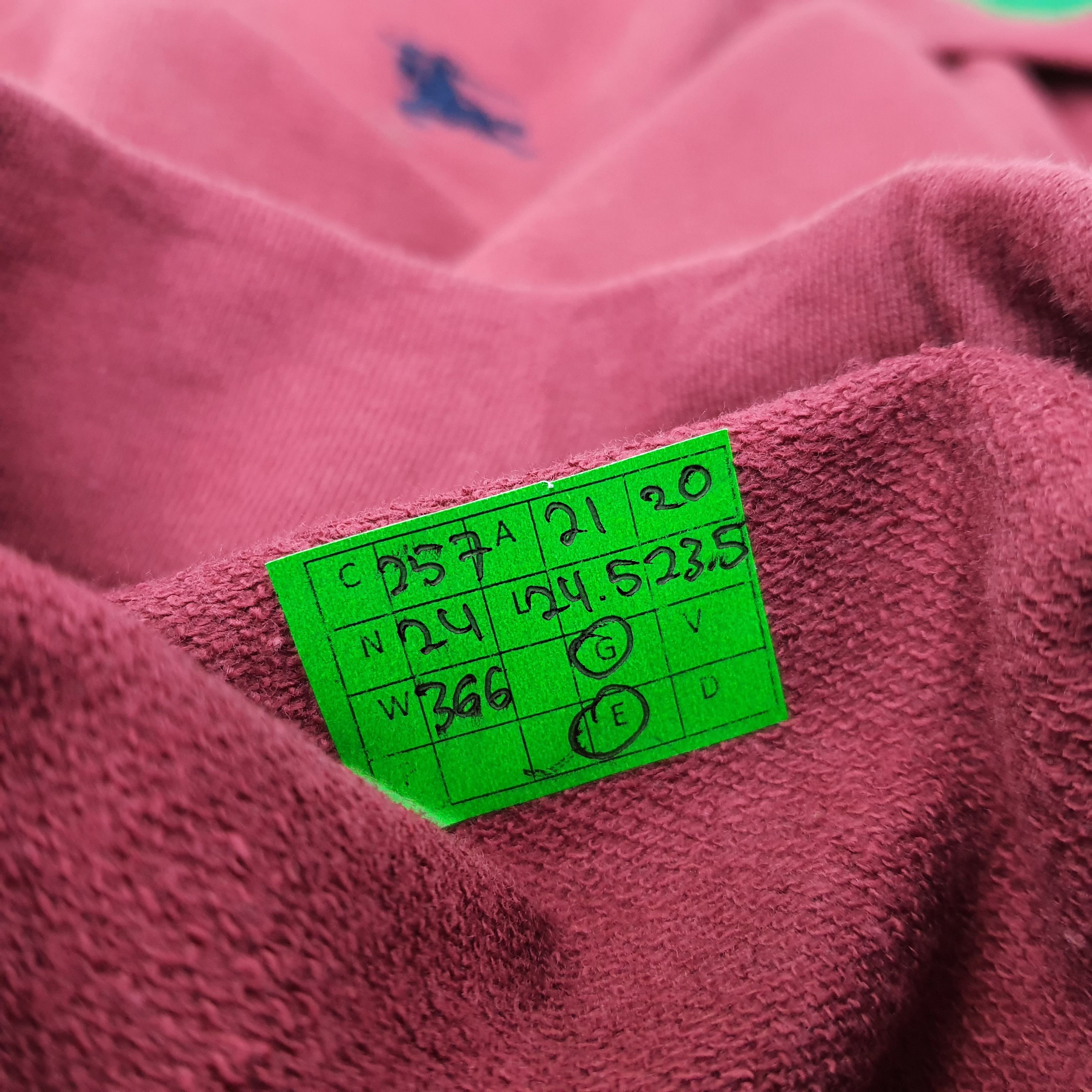 Burberry Vintage Burberry Nova Check Custom Logo Sweatshirt C257N24 Size US M / EU 48-50 / 2 - 7 Thumbnail