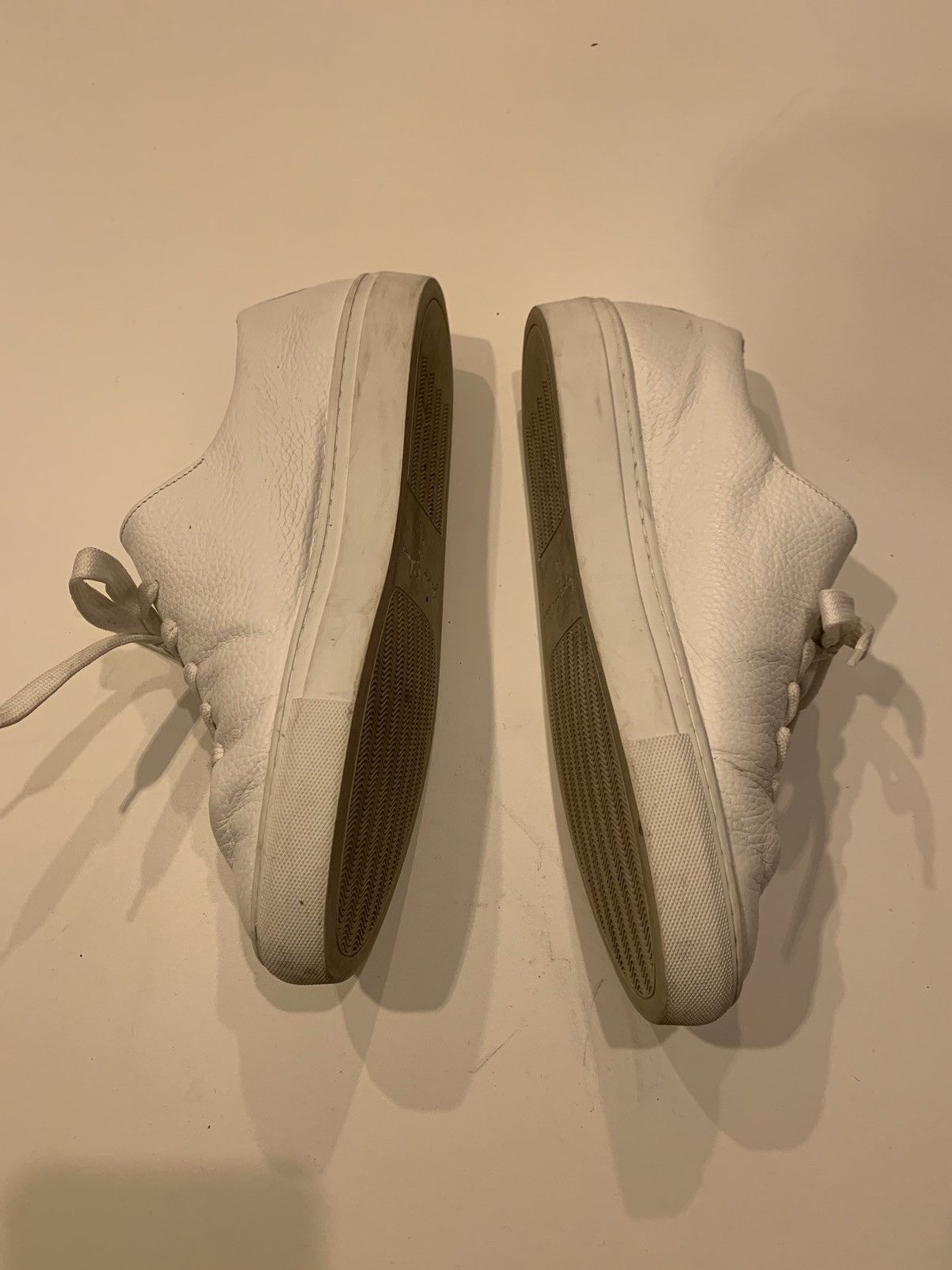 Jacques Soloviere Herve Grained White Size US 7.5 / EU 40-41 - 5 Thumbnail