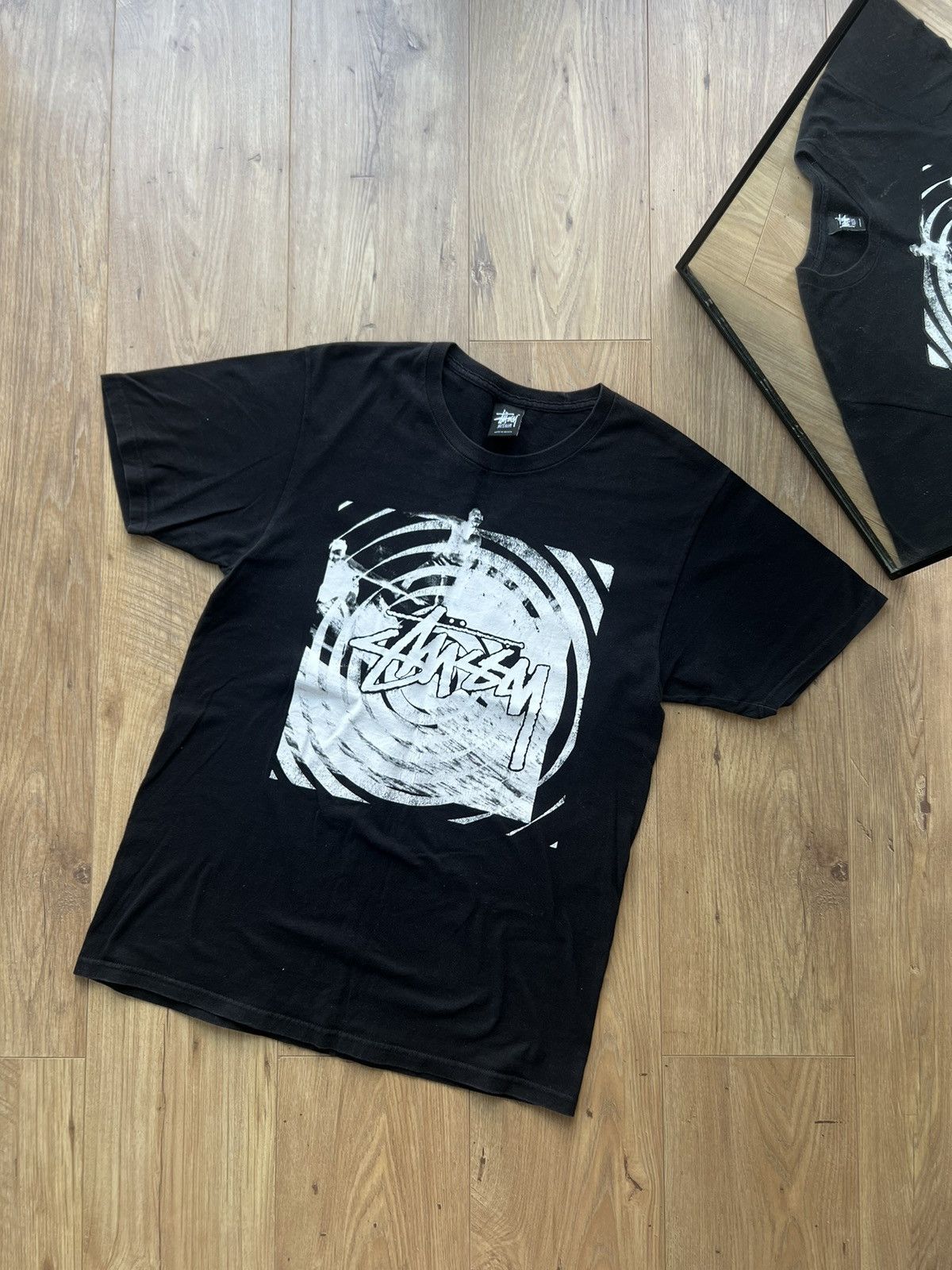 Stussy STUSSY WAVE CURL SURF Y2K RARE TEE VINTAGE Size US M / EU 48-50 / 2 - 1 Thumbnail
