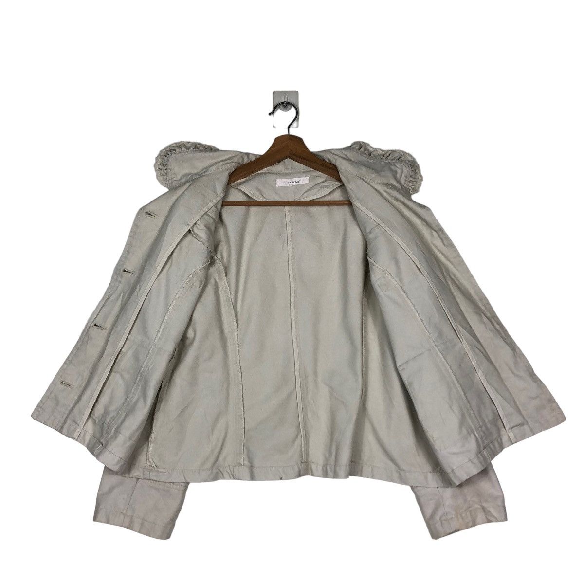 Japanese Brand 📌CROPPED BIKER JACKET HEEHIRASA JAPAN CARGO POCKETS Size US L / EU 52-54 / 3 - 14 Thumbnail