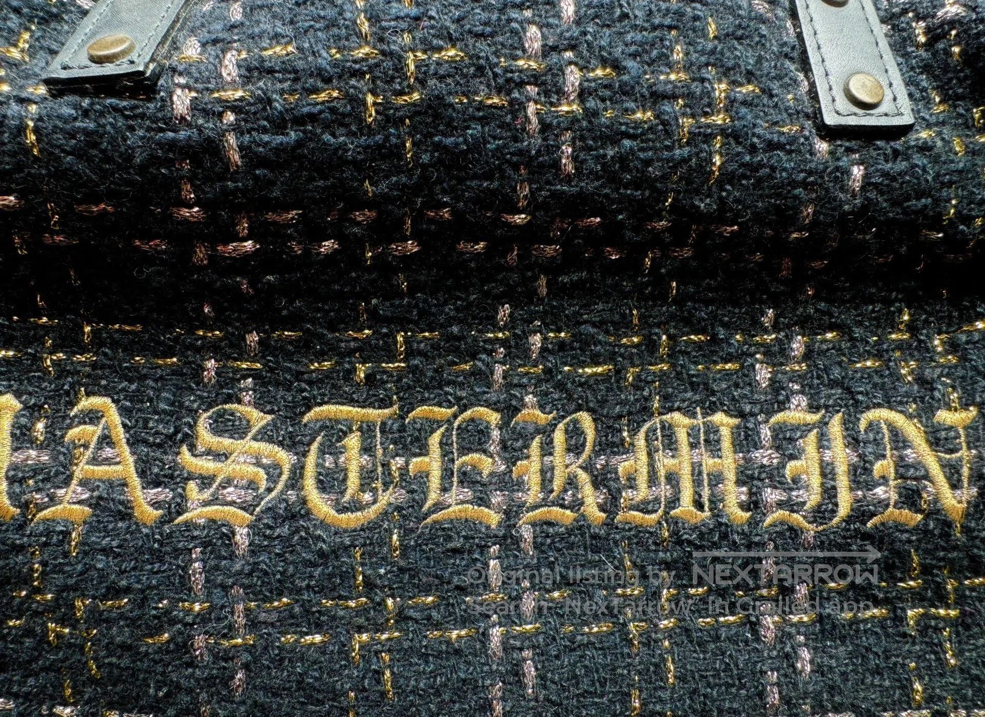 Mastermind Japan Mastermind Japan Tweed Boston Bag. Size ONE SIZE - 4 Thumbnail