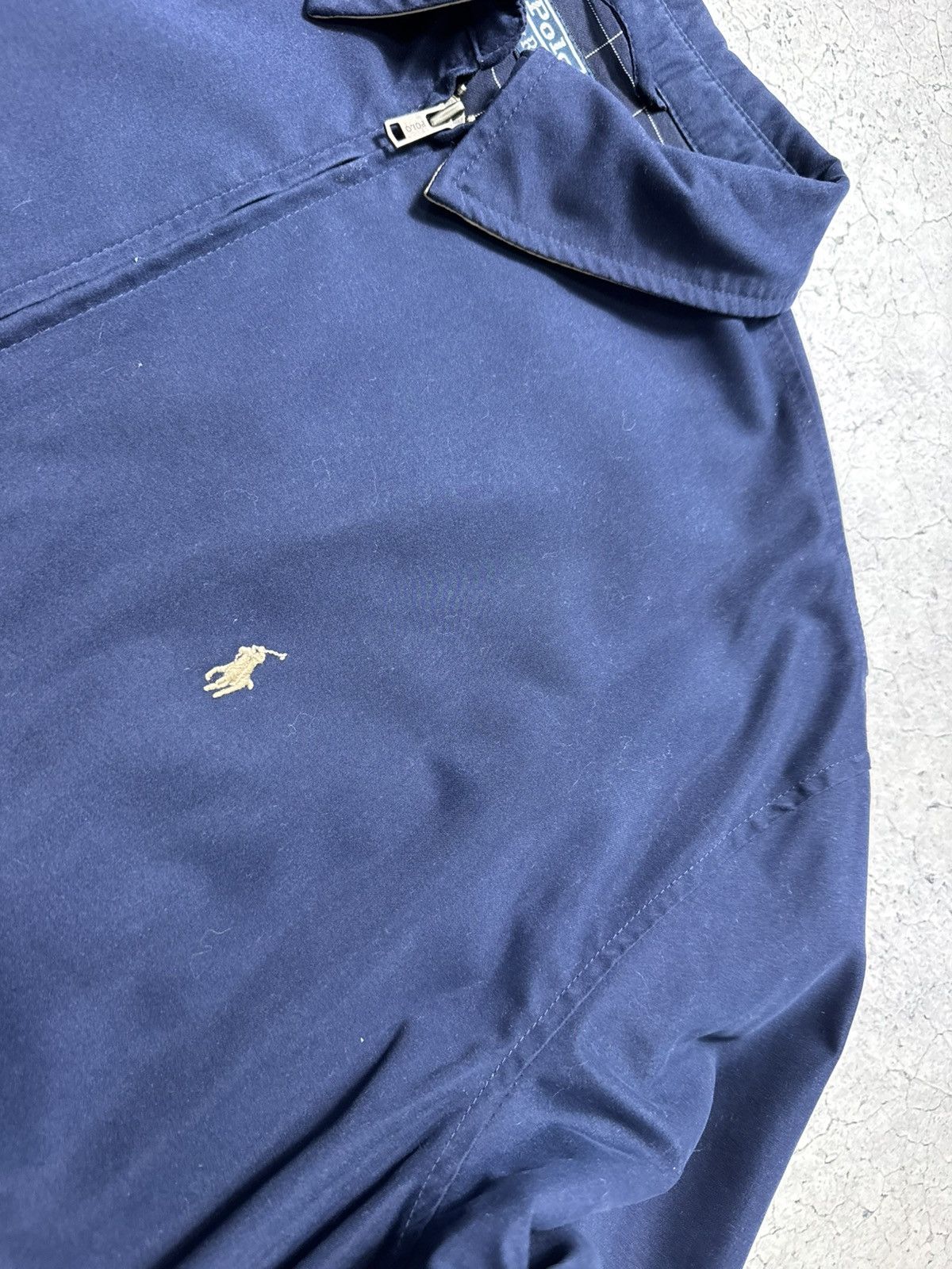 Polo Ralph Lauren Polo Ralph Lauren Vintage 90s Bomber Light Jacket Y2K Navy Size US XL / EU 56 / 4 - 6 Thumbnail