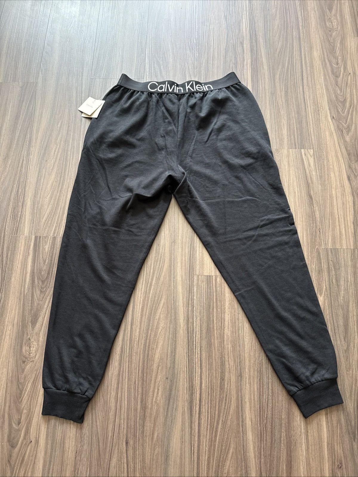 Calvin Klein Calvin Klein Sleep Pants Black Logo Waistband Men’s Size L Size US 34 / EU 50 - 5 Thumbnail