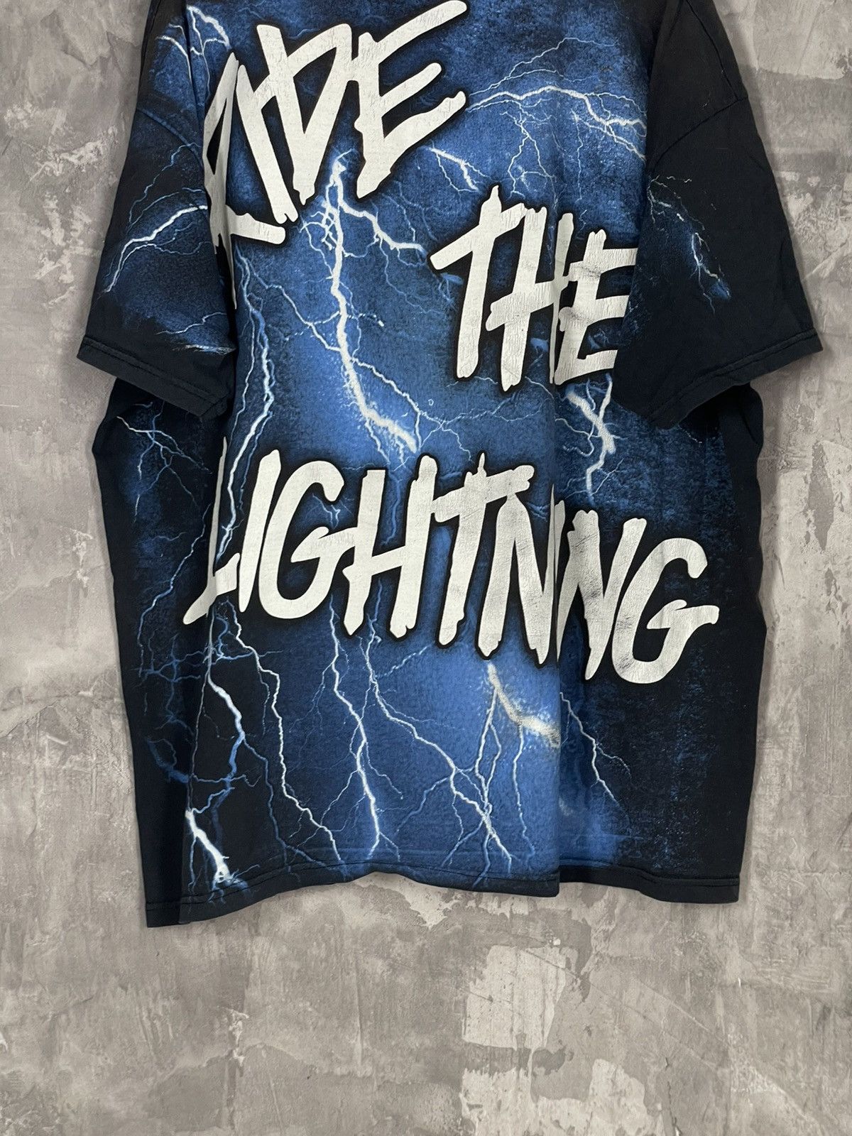 Band Tees × Vintage Vintage 00s All Over Print Metallica T-Shirt Size US XXL / EU 58 / 5 - 10 Thumbnail