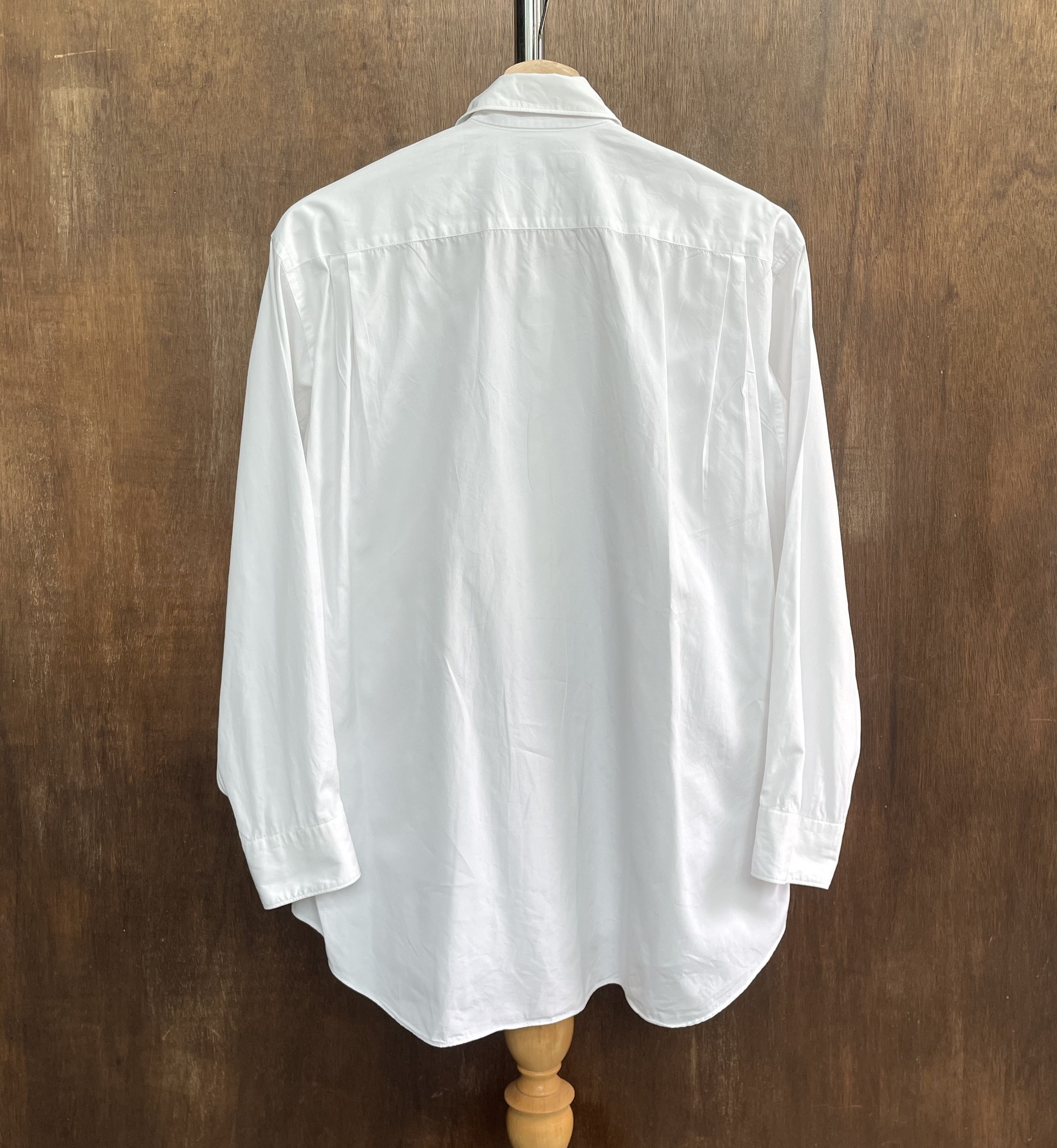 Comme des Garcons Homme Deux COMME des GARCONS HOMME DEUX 90's Classic White Shirt Size US S / EU 44-46 / 1 - 3 Thumbnail