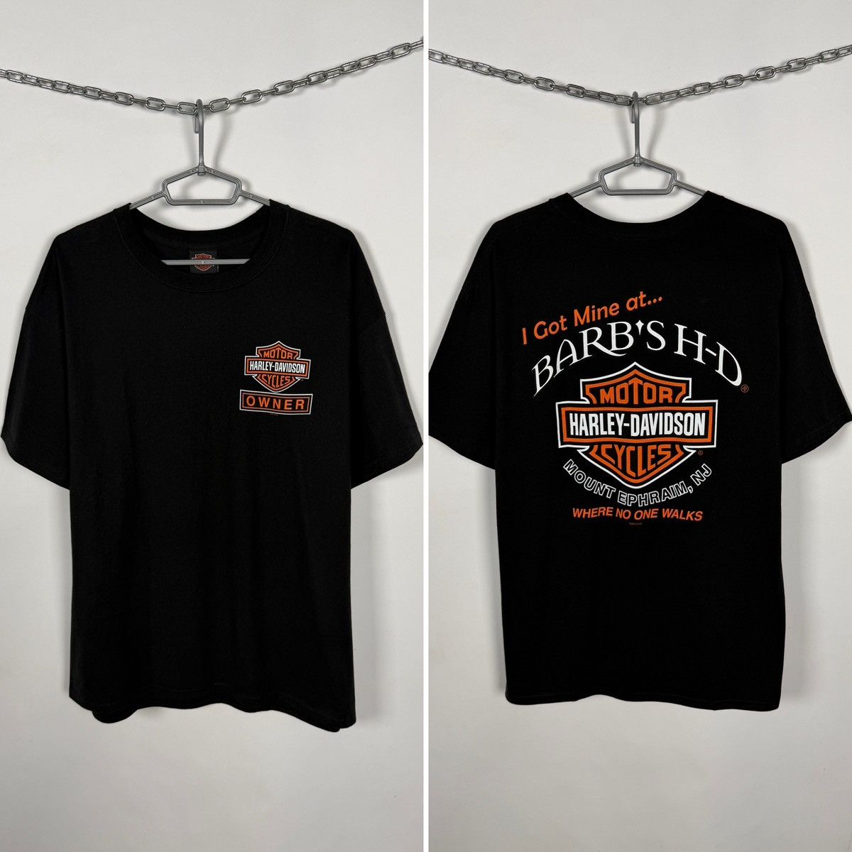 Harley Davidson Harley Davidson Motorcycles T-Shirt Barb’s Mount Ephraim XL Size US XL / EU 56 / 4 - 1 Thumbnail