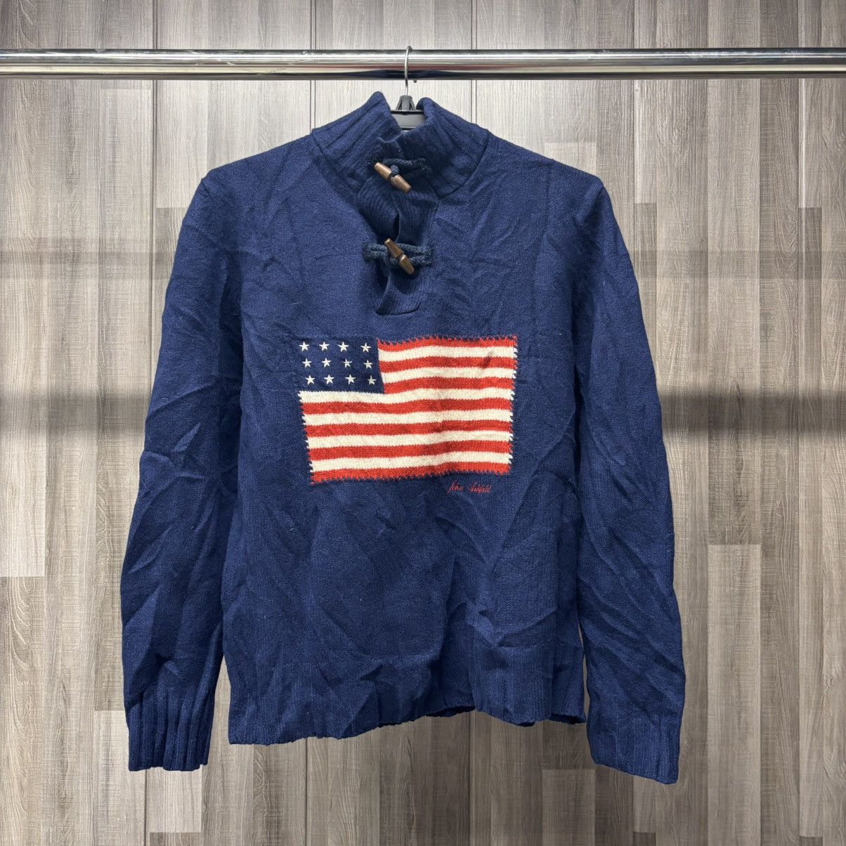 Polo Ralph Lauren Polo Ralph Lauren American Flag Sweater Size US M / EU 48-50 / 2 - 1 Thumbnail
