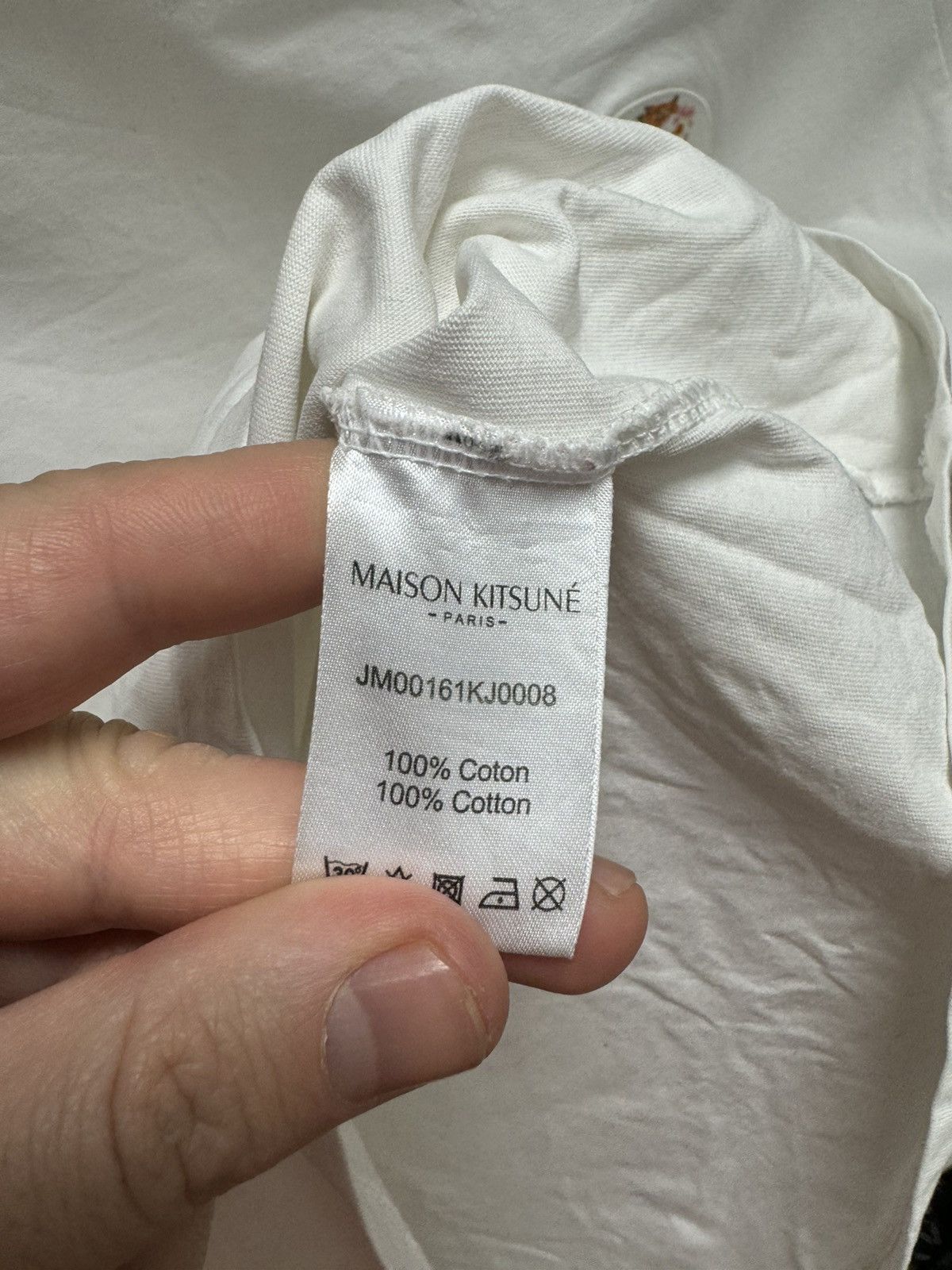Maison Kitsune Maison kitsune white fox t-shirt M sz Size US M / EU 48-50 / 2 - 9 Thumbnail