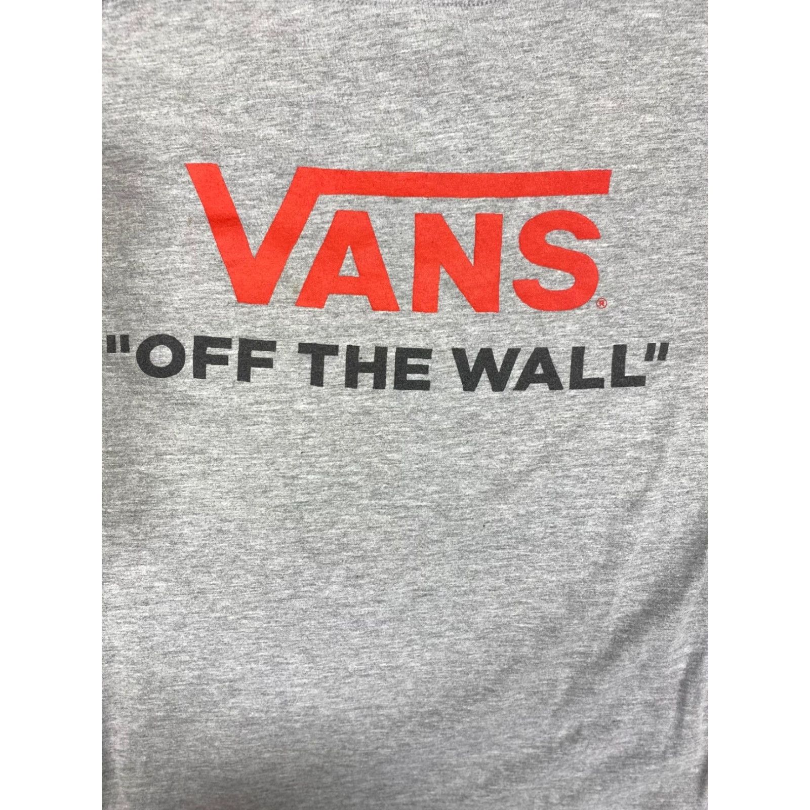 Vans VANS Off The Wall Gray Men's T-Shirt S Small Size Regular Crew Neck Short Sleeve California Logo Vintage No Size US S / EU 44-46 / 1 - 2 Thumbnail