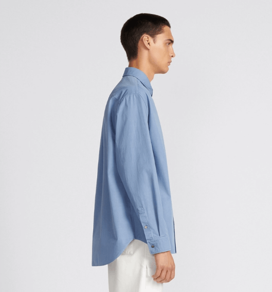 Dior o1w1db10525 413C50 Shirt in Blue Size US S / EU 44-46 / 1 - 5 Thumbnail