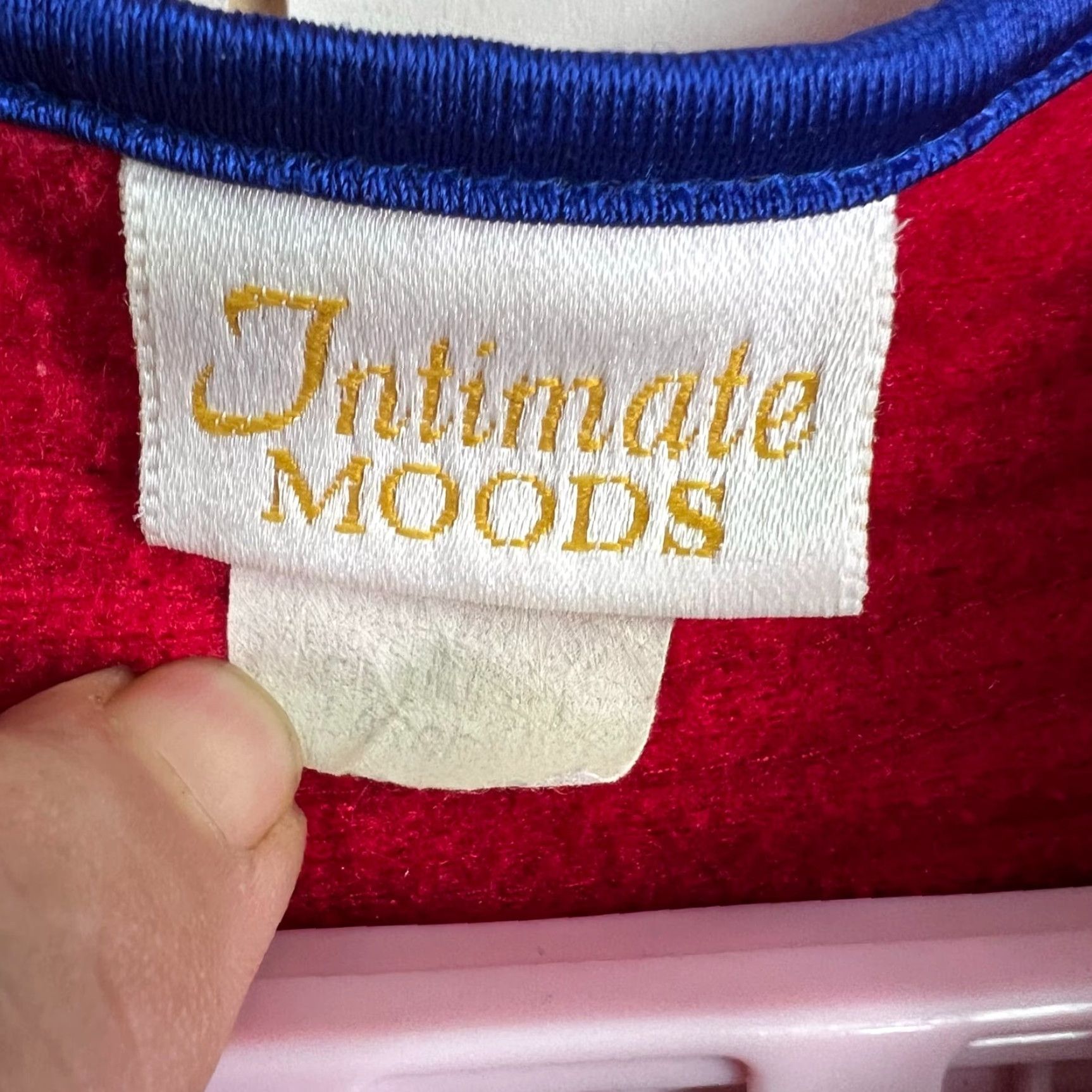 Vintage VINTAGE Intimate Mood Lounge House Coat Womens Size L Red Pockets Size L / US 10 / IT 46 - 5 Thumbnail