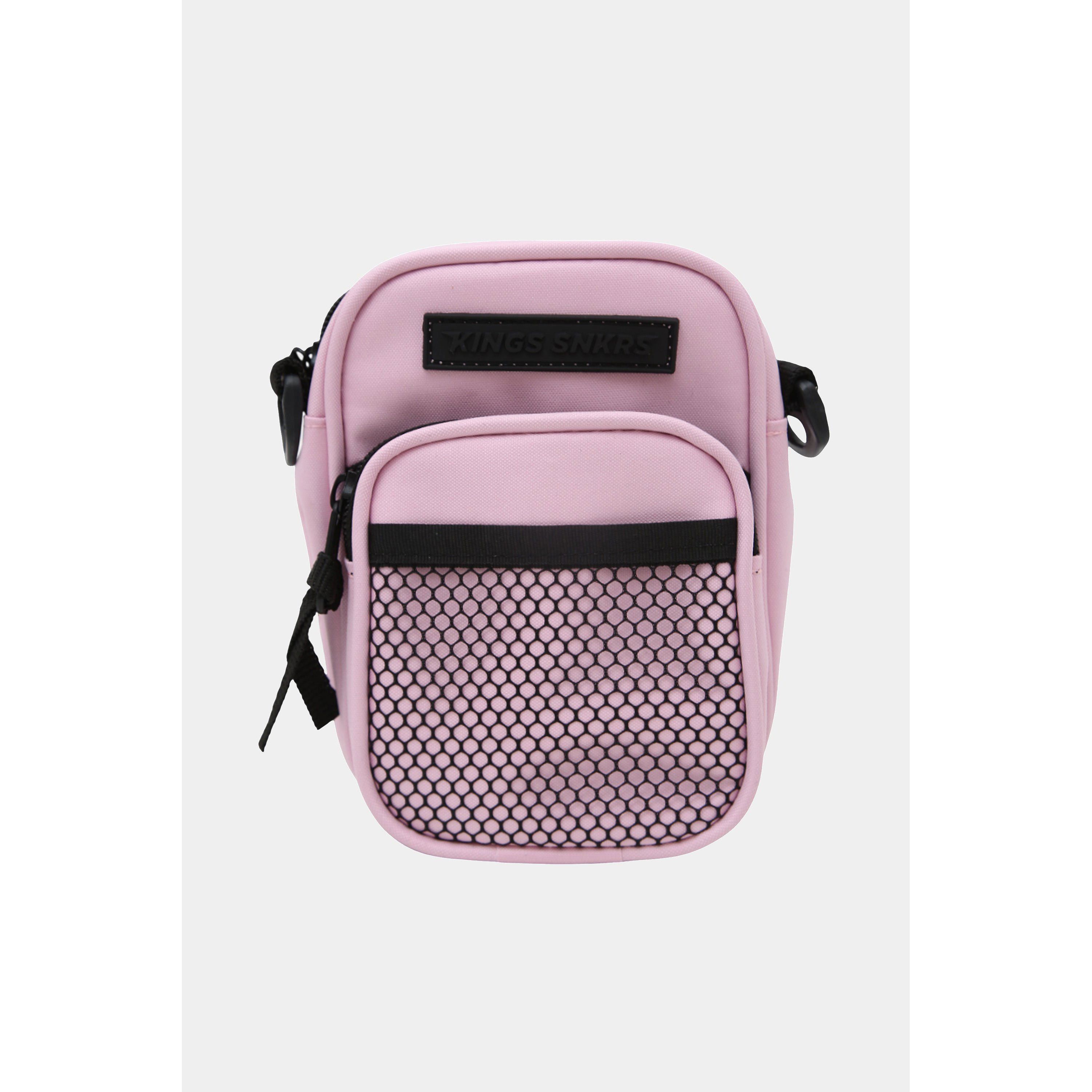 Other Kings SNKRS Mesh Pocket Shoulder Bag – Pink Size ONE SIZE - 1 Thumbnail