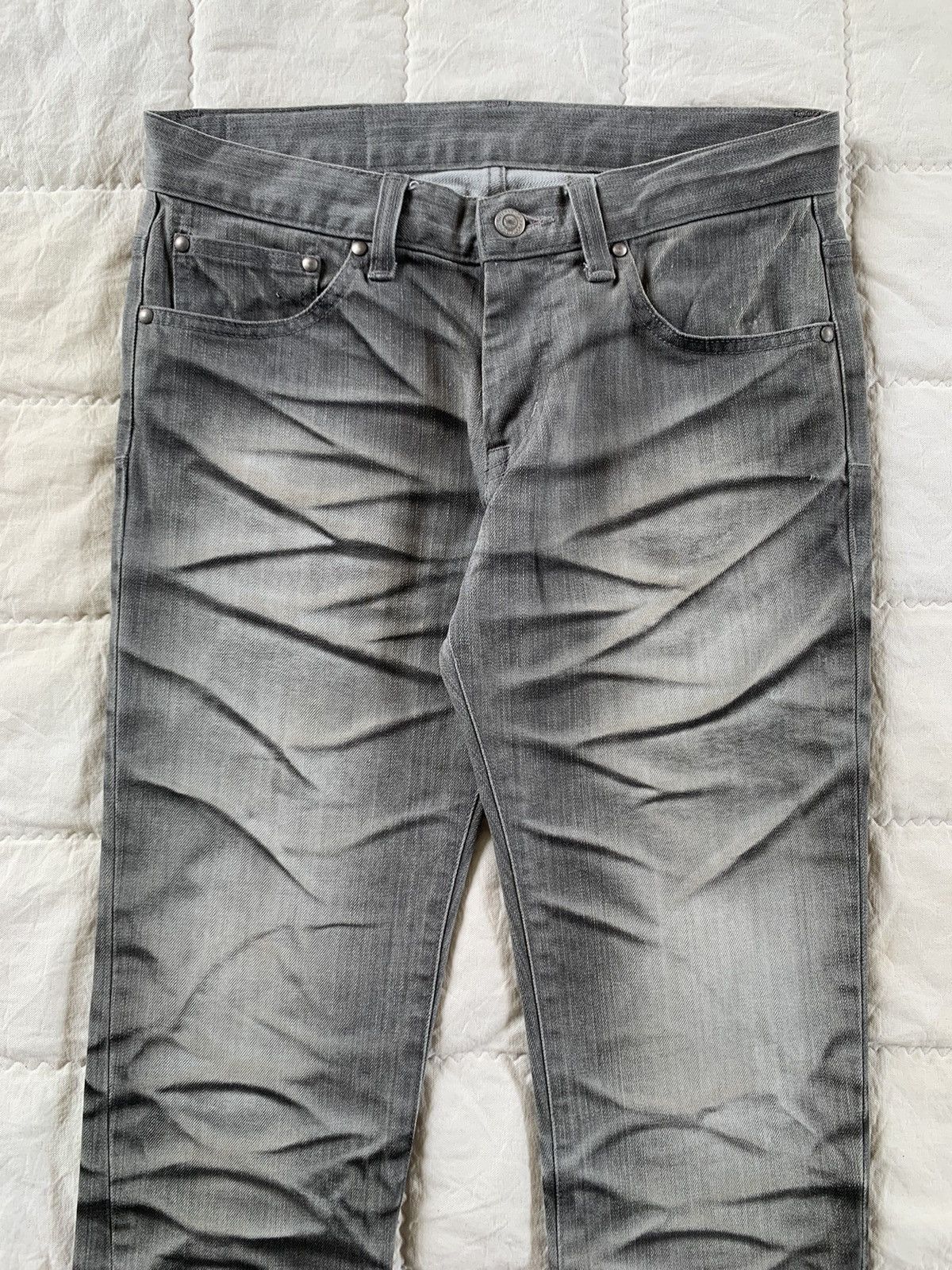 Tornado Mart Tornado Mart Whiskered Denim Size US 30 / EU 46 - 12 Thumbnail