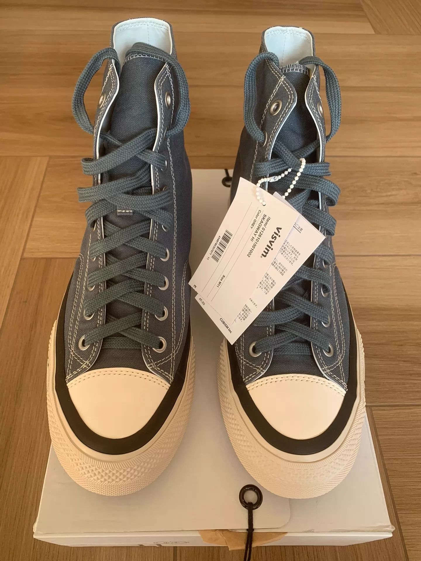 Visvim Blue High-Top Sneakers Size 11 Size US 11 / EU 44 - 1 Thumbnail