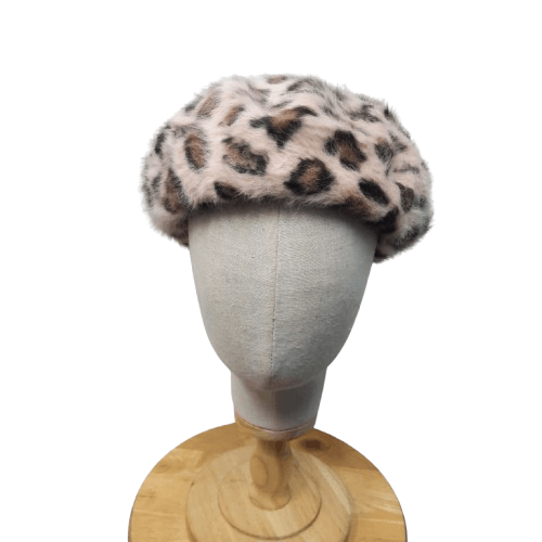 If Six Was Nine 💥 Robe cabinet harajuku style punk leopard beret hat Size ONE SIZE - 1 Thumbnail