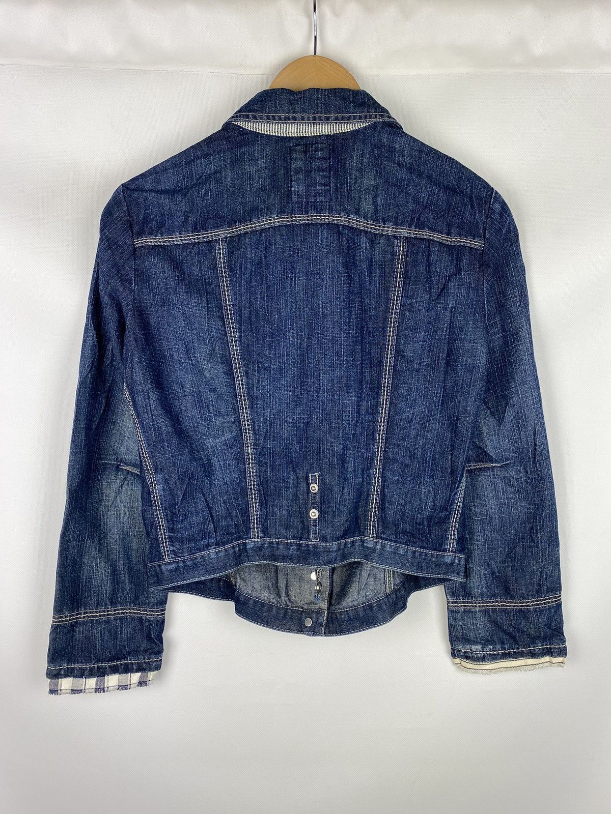 Marithe + Francois Girbaud Marithe Francois Girbaud ladies avant-garde denim jacket Size M / US 6-8 / IT 42-44 - 14 Thumbnail
