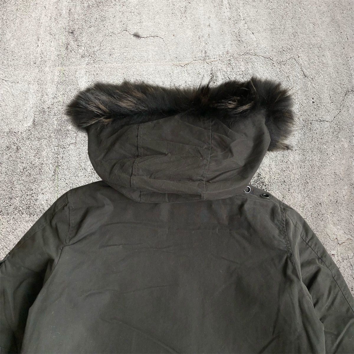 Japanese Brand 2000s Rodeo Crown Goa Apocalypse Style Jacket Fur Ziphoodie Size US M / EU 48-50 / 2 - 18 Thumbnail