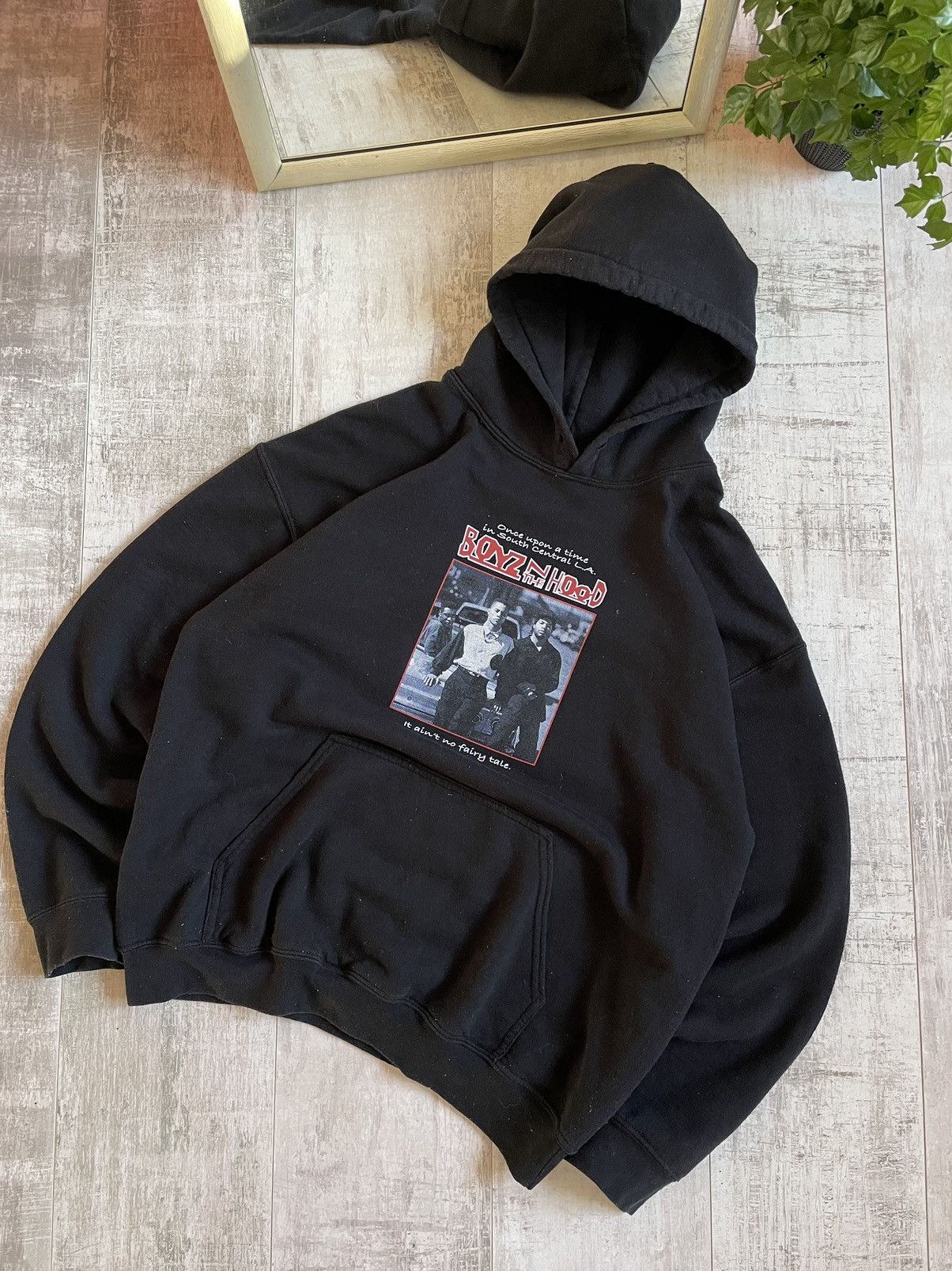 Other Boyz N The Hood Vintage Black Hoodie Rap L.A Movie Ice Cube Size US M / EU 48-50 / 2 - 2 Thumbnail