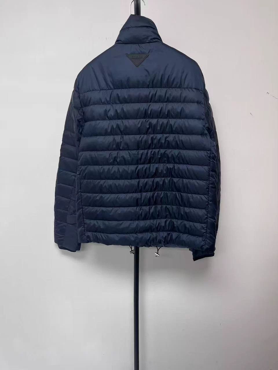 Prada PRADA Men's Stand Collar Solid Down Jacket 50 New Size US M / EU 48-50 / 2 - 2 Thumbnail