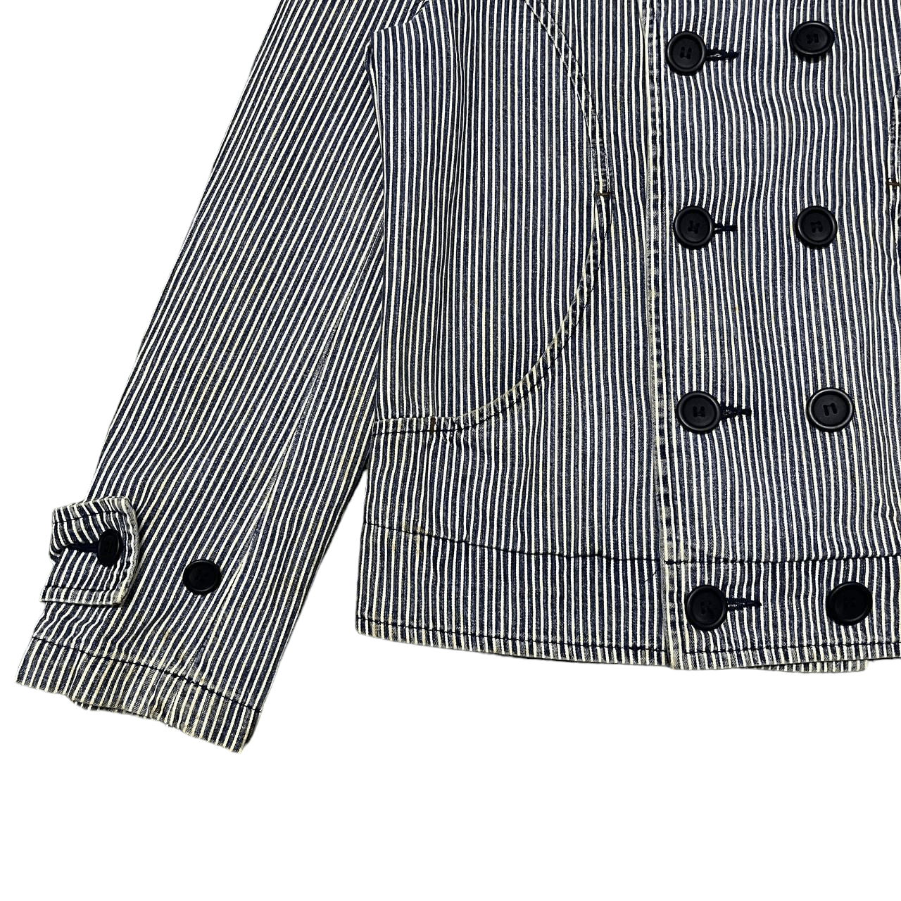 Japanese Brand Vintage A/T Atsuro Tayama Hickory Coat Jacket Unisex Size US S / EU 44-46 / 1 - 3 Thumbnail