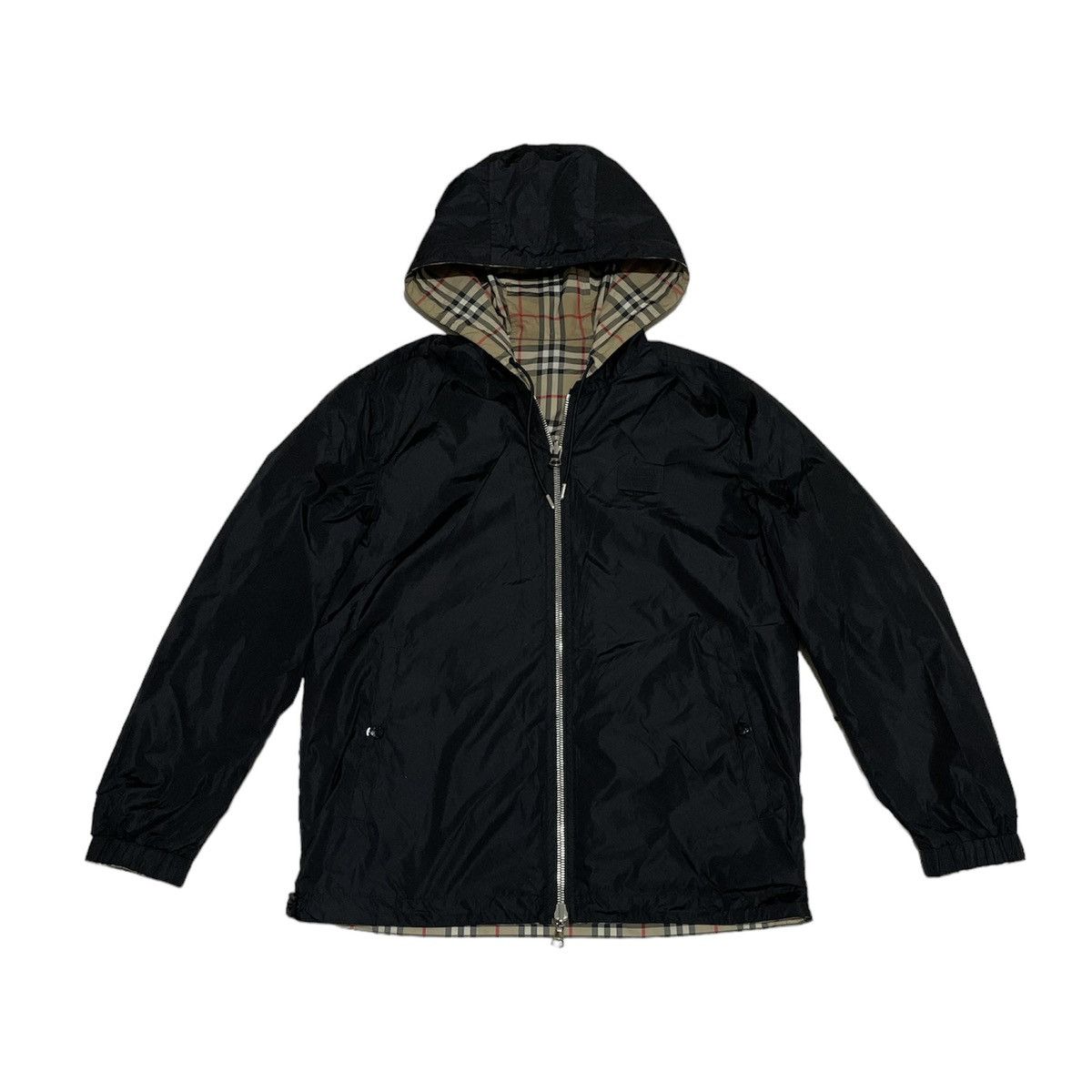 Burberry Reversible Burberry Nylon Hooded Jacket Size US M / EU 48-50 / 2 - 2 Thumbnail