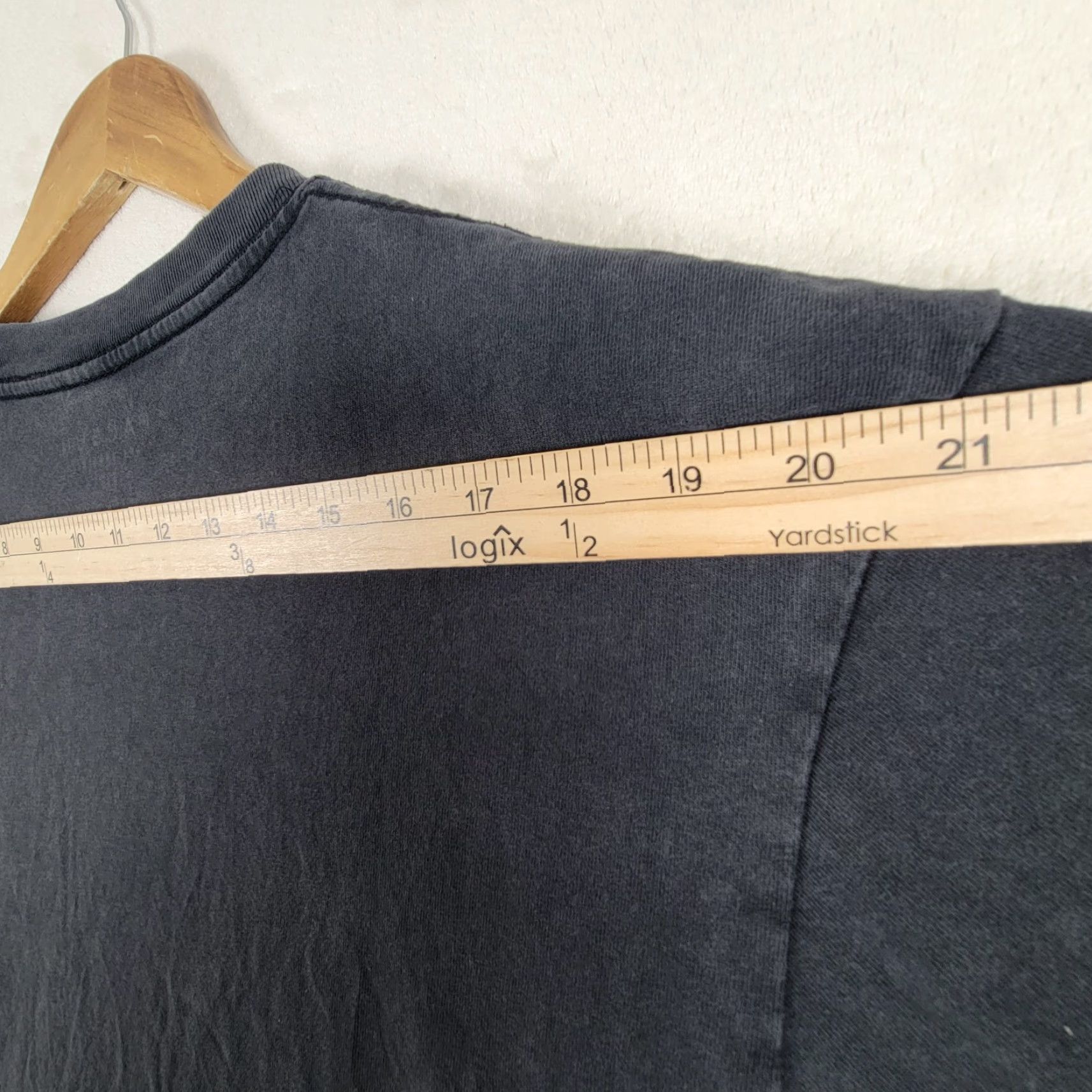 Pacsun PACSUN Dead Of Night Graphic Oversized T-Shirt Mens Washed Black M Size Short Sleeve Shirt Size US M / EU 48-50 / 2 - 6 Thumbnail
