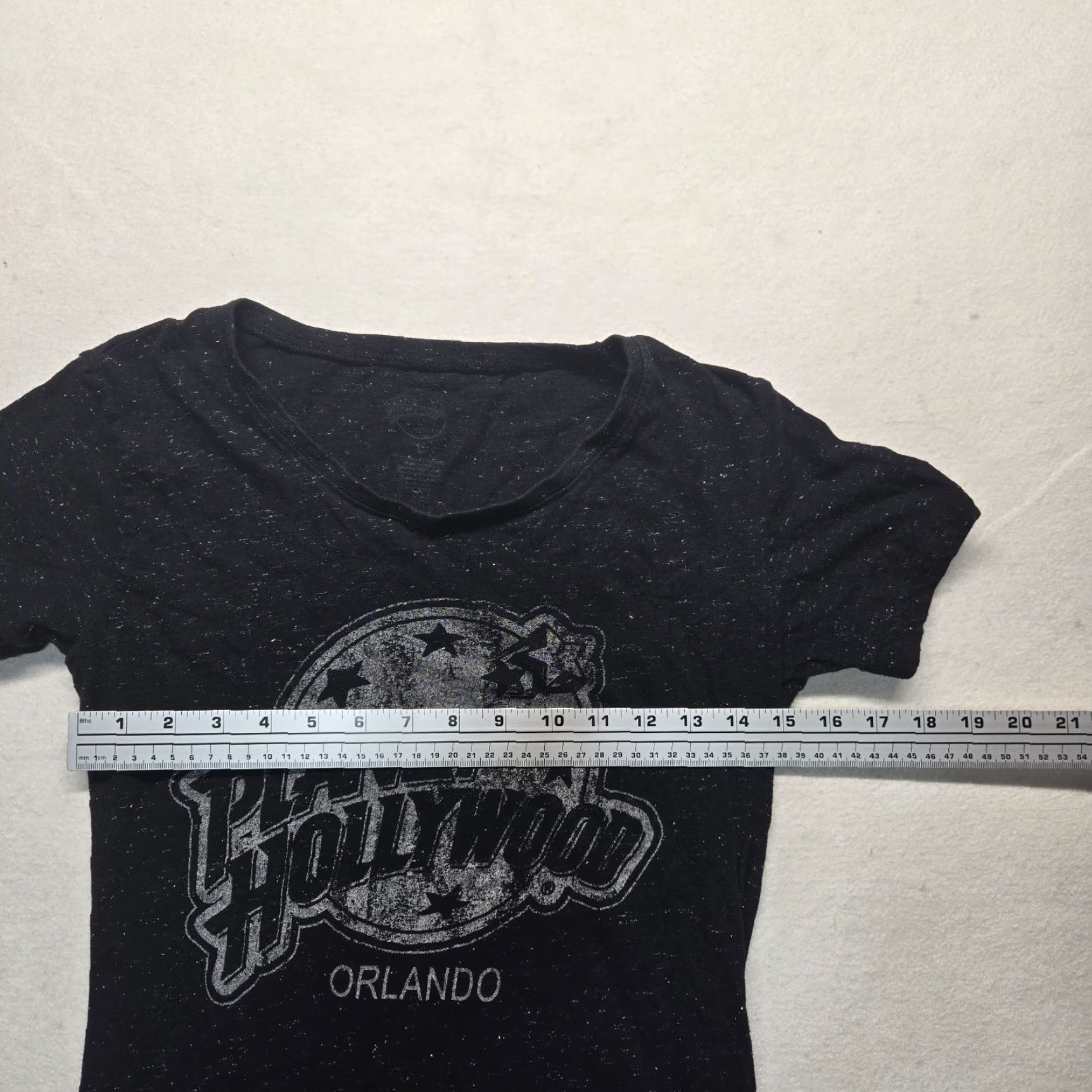 Planet Hollywood VINTAGE Planet Hollywood Unisex T-Shirt Small Black Stitch 90s Cotton Crew Neck Short Sleeve Shirt Size S / US 4 / IT 40 - 4 Thumbnail