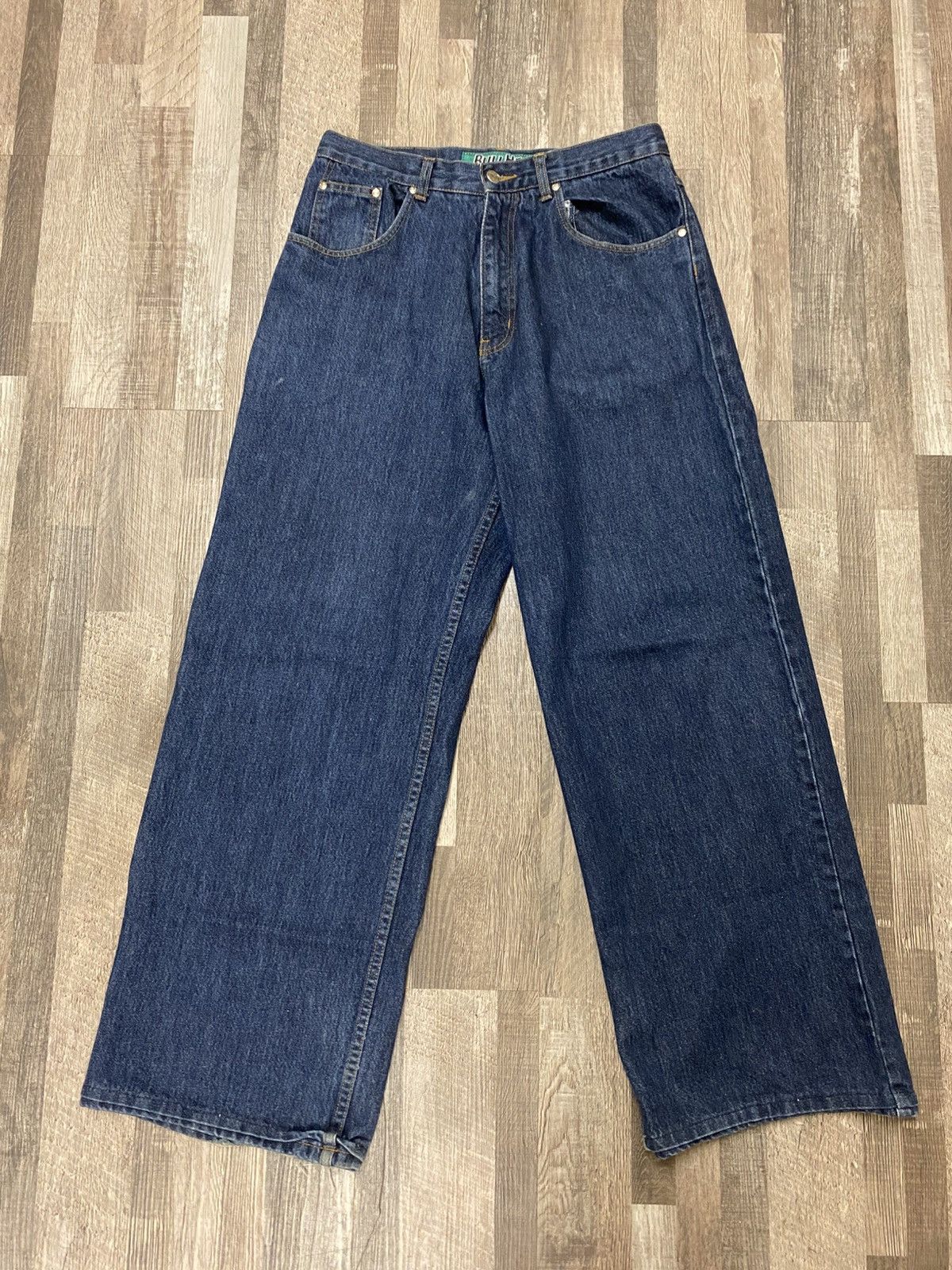 Bullhead Denim Co. Bullhead Pipes Wide Baggy Denim Jeans JNCOs Style Y2K Grail Size US 30 / EU 46 - 1 Thumbnail